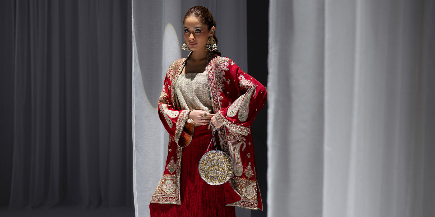 EMBROIDERED SUIT (E0945/104/414)