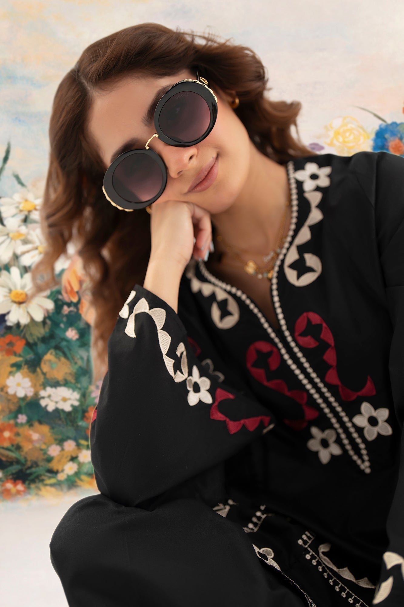 EMBROIDERED SUIT (E7782/102/902)