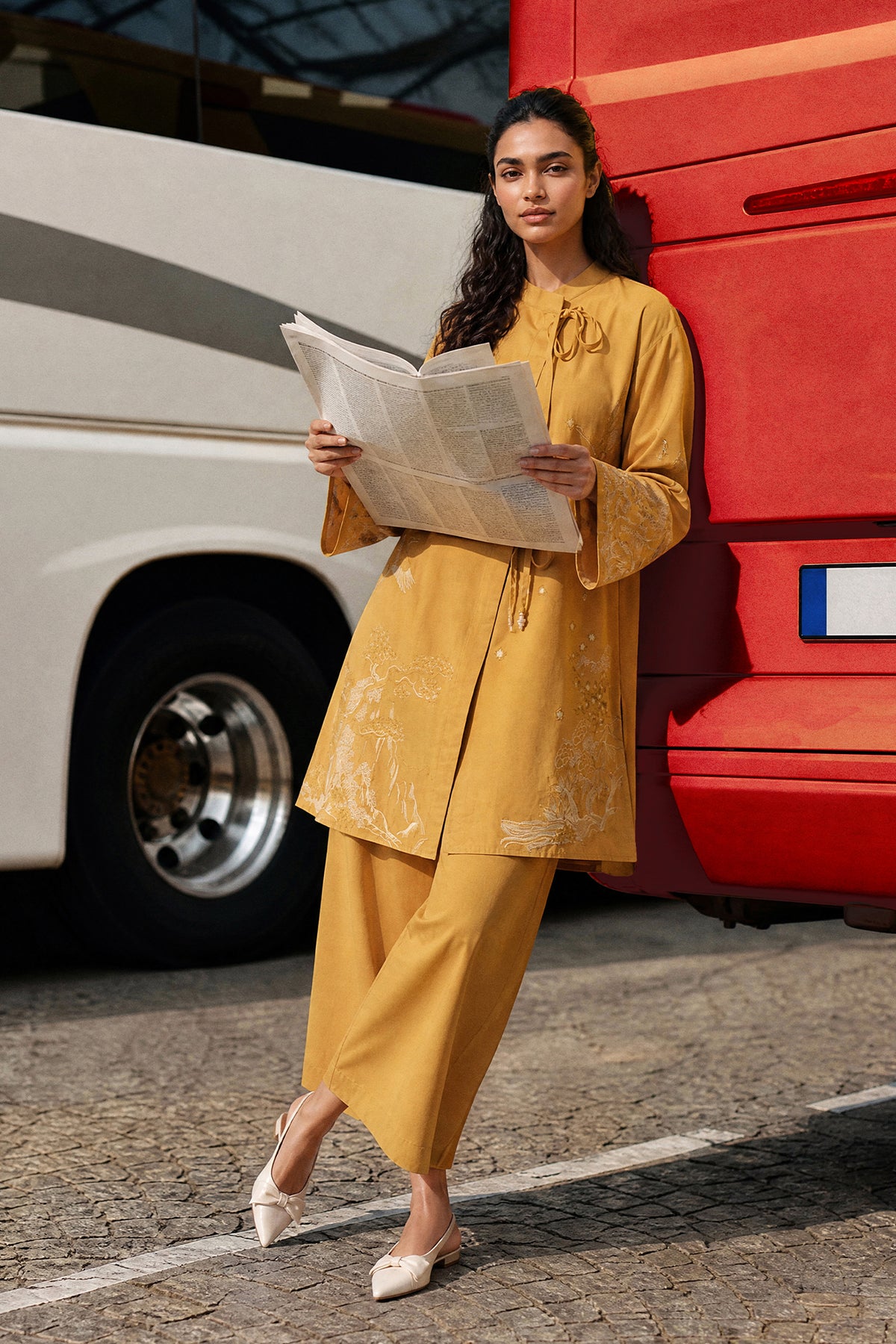EMBROIDERED SUIT (E9499-102-104)