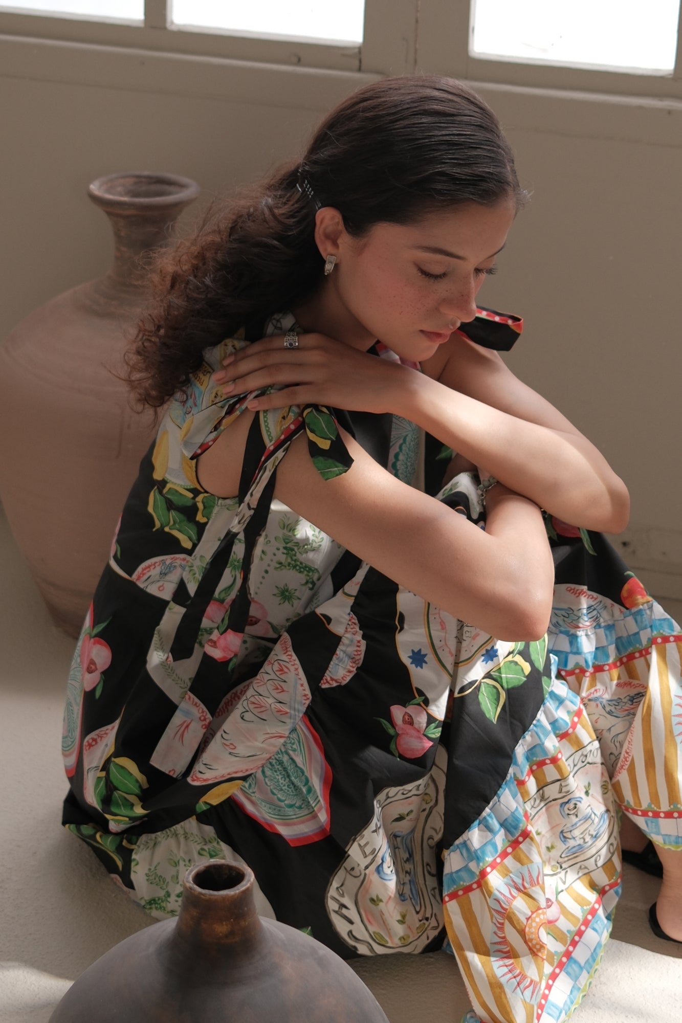 PRINTED DRESS (E106/901/0627)