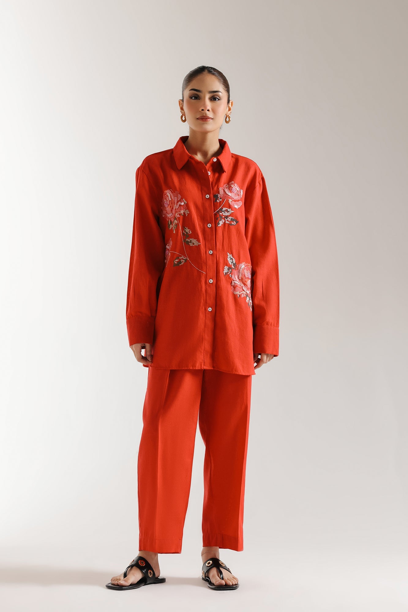 EMBROIDERED SUIT (E0606/106/310)