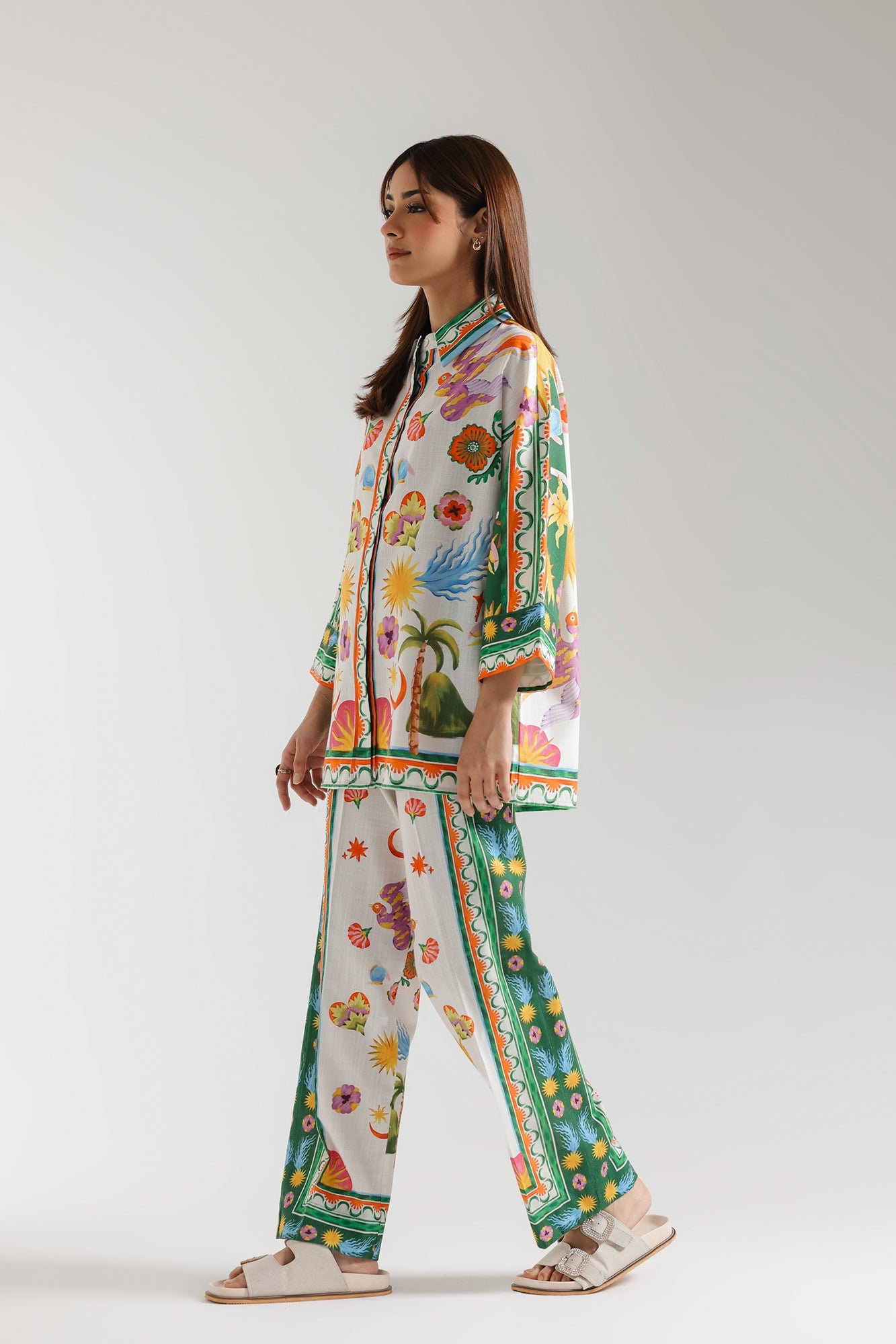 PRINTED SUIT (E0614/106/002)