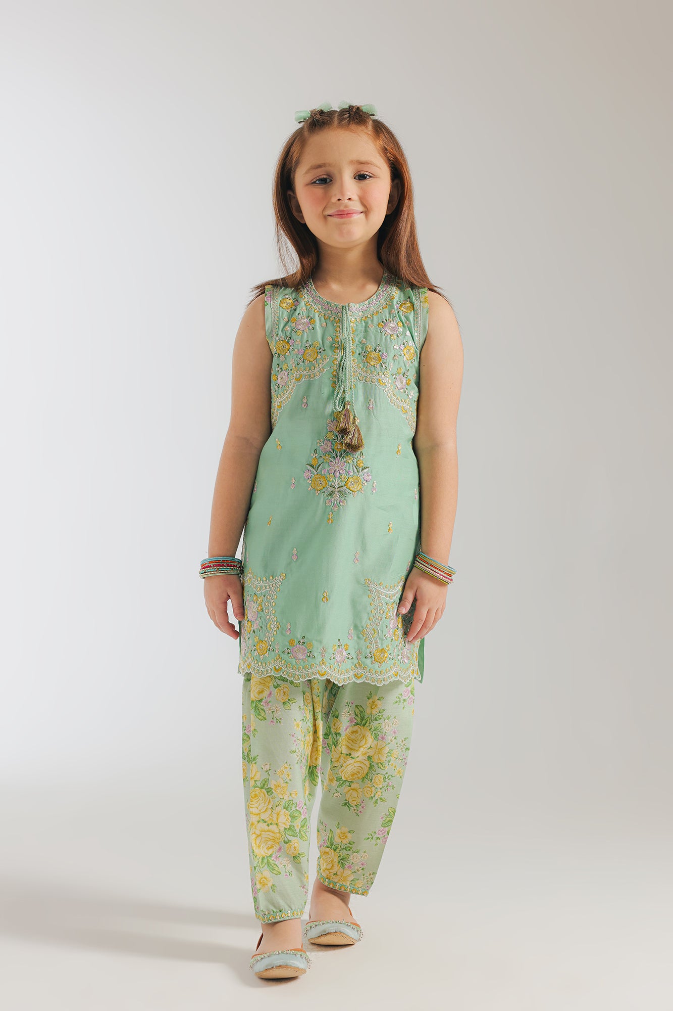EMBROIDERED SUIT (E0625/404/718)