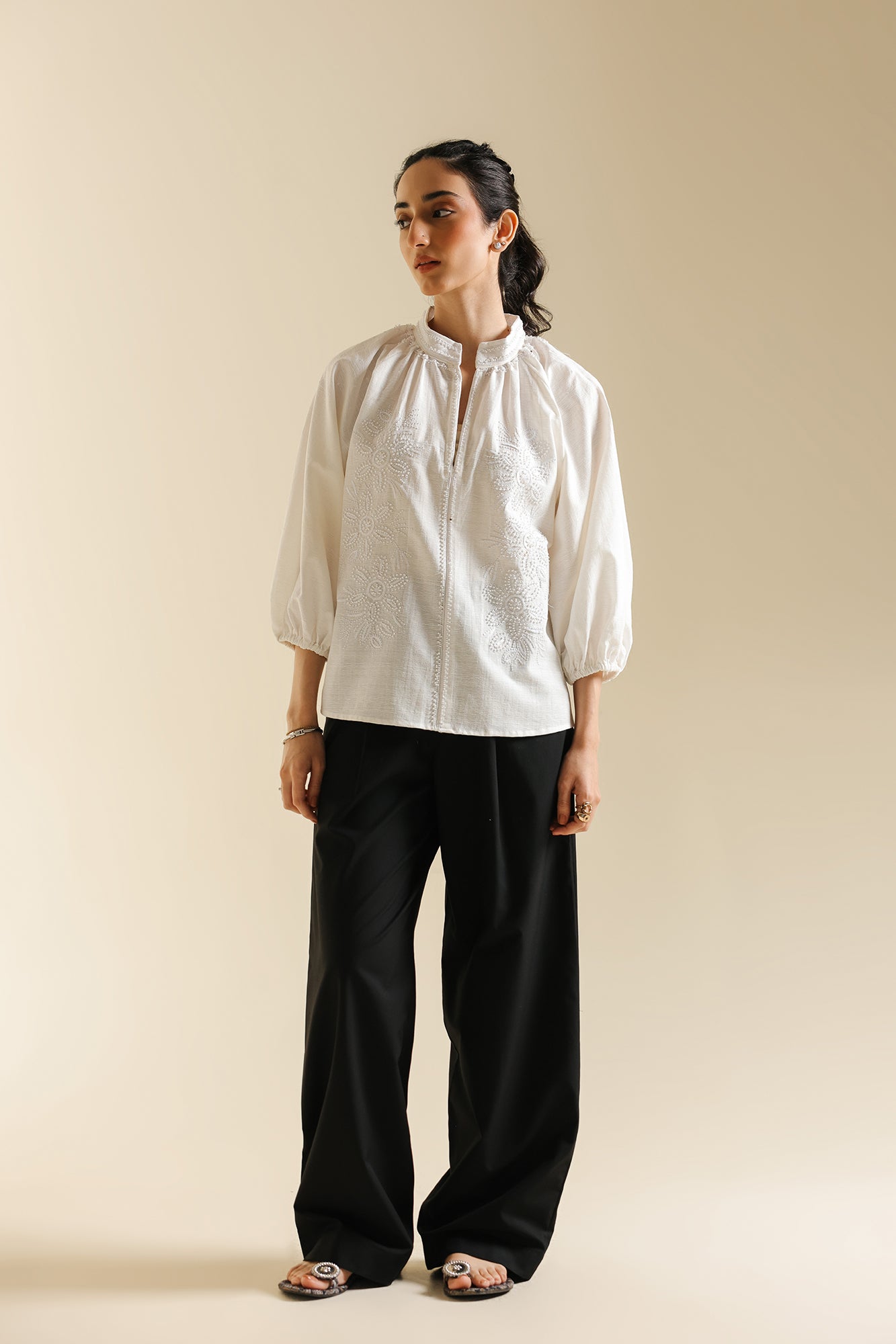 EMBROIDERED TOP (E0627/119/001)