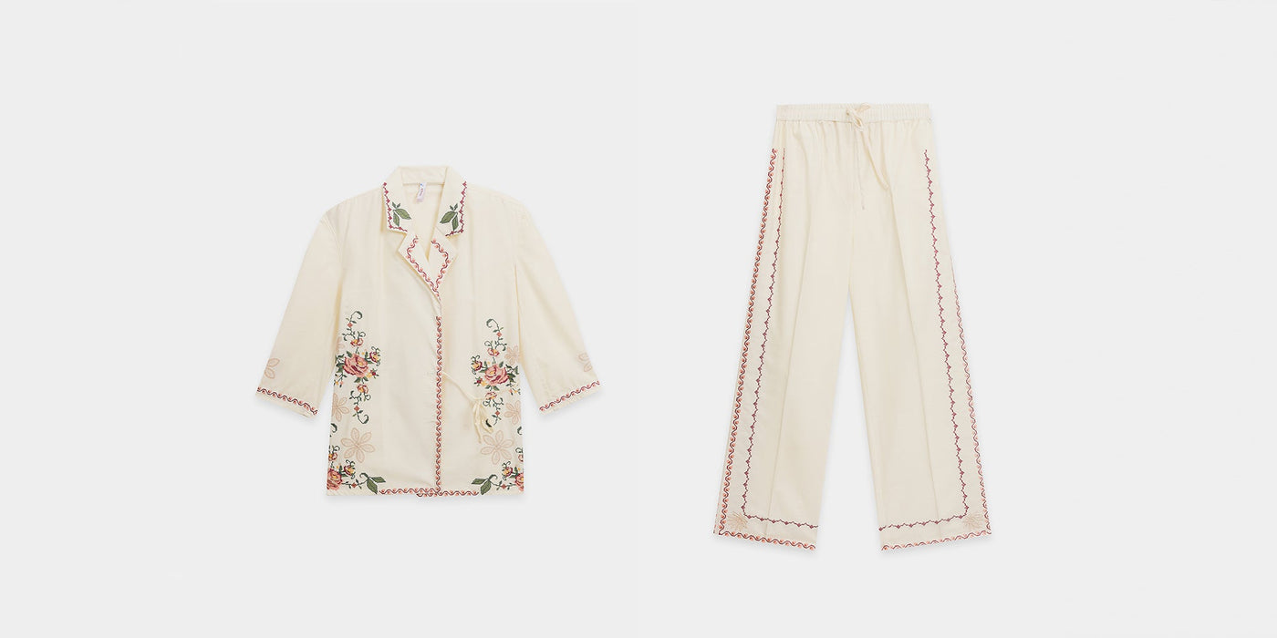 EMBROIDERED SUIT (E0646/119/002)