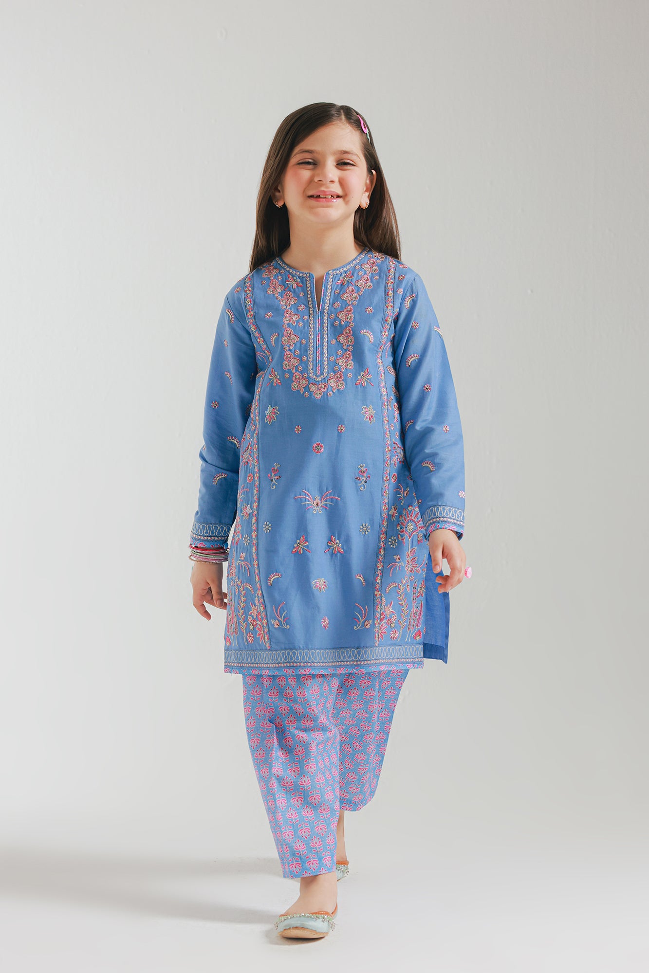 EMBROIDERED SUIT (E0649/404/630)