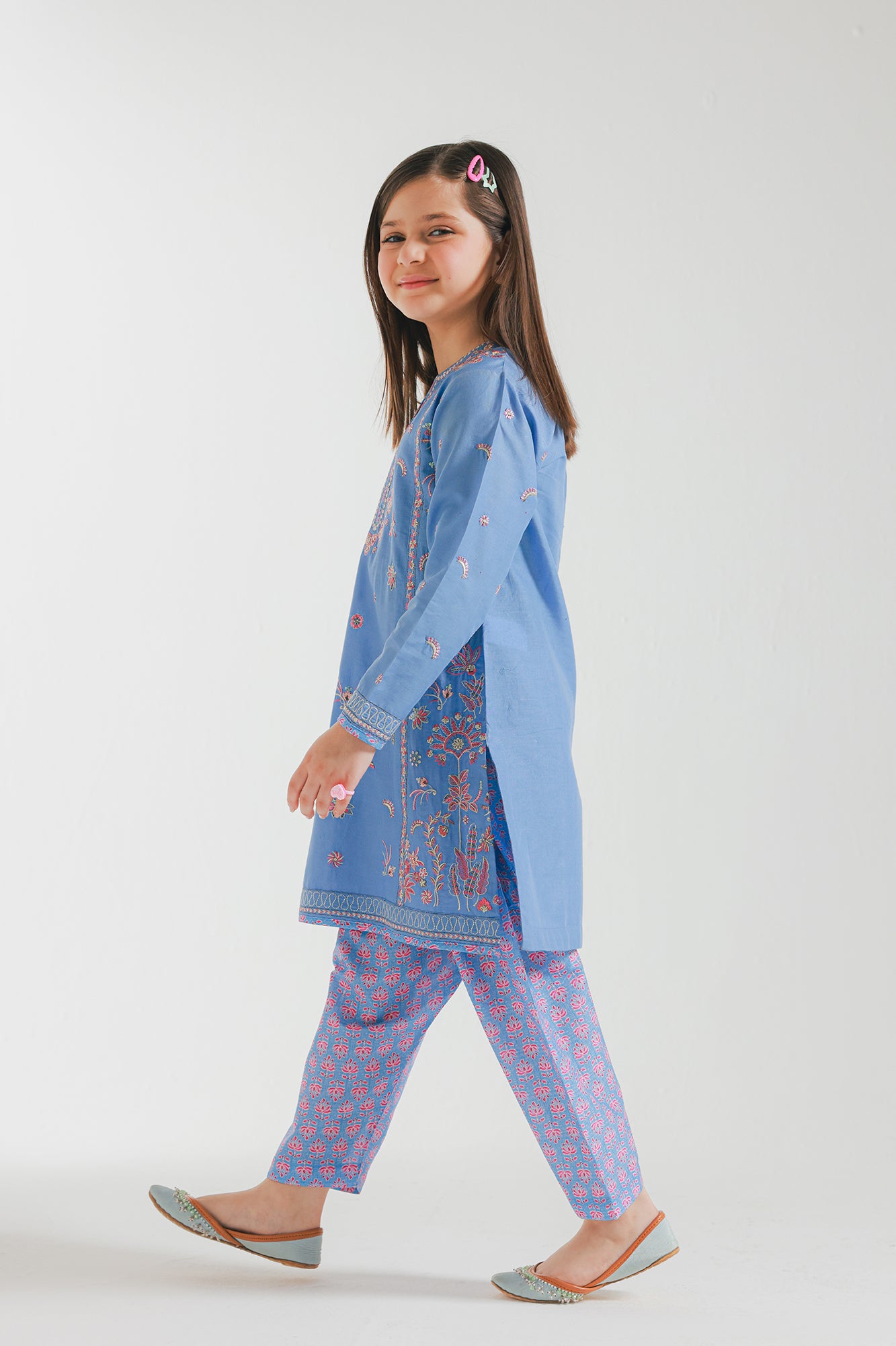 EMBROIDERED SUIT (E0649/404/630)