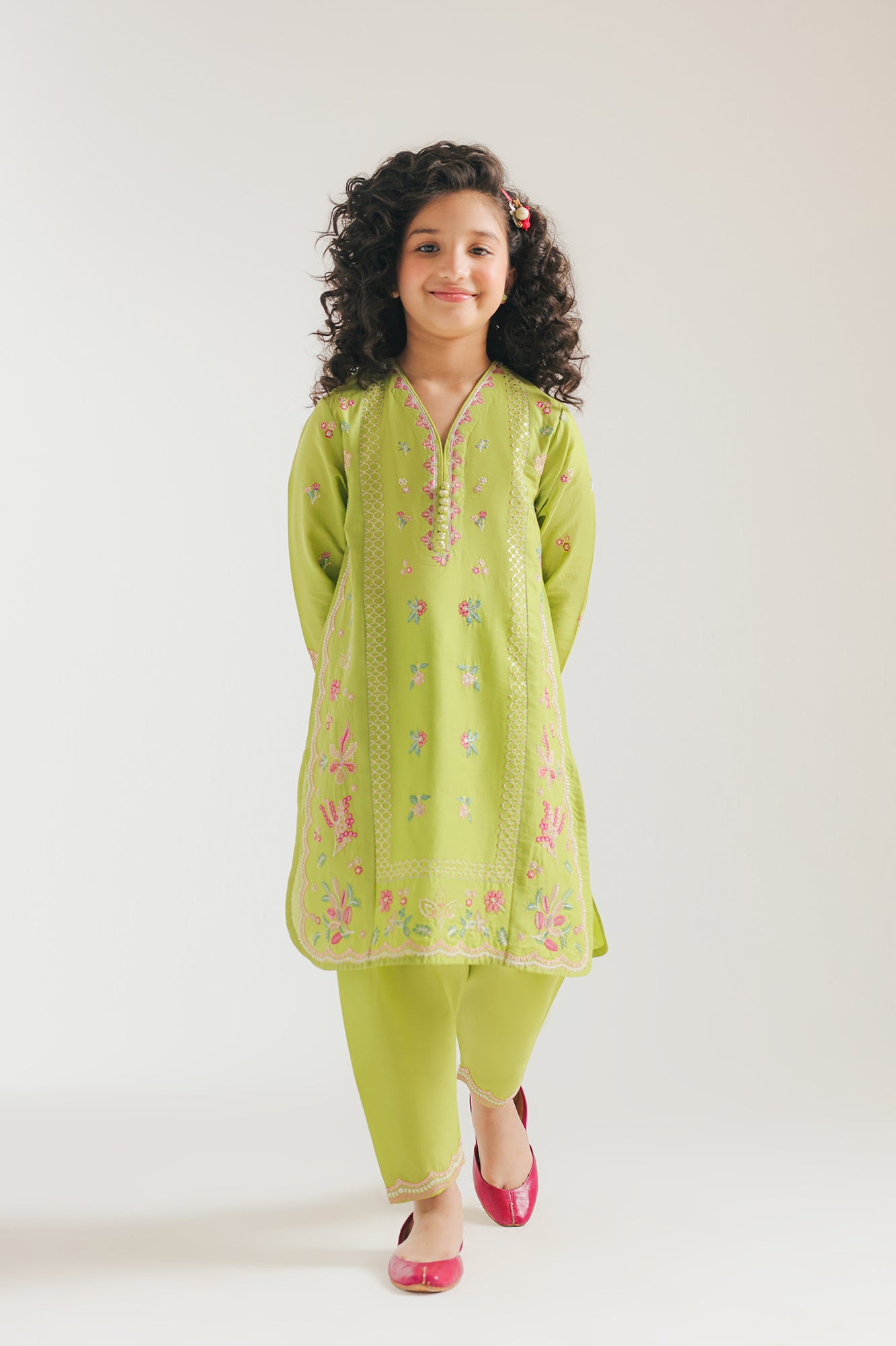 EMBROIDERED SUIT (E0653/404/126)