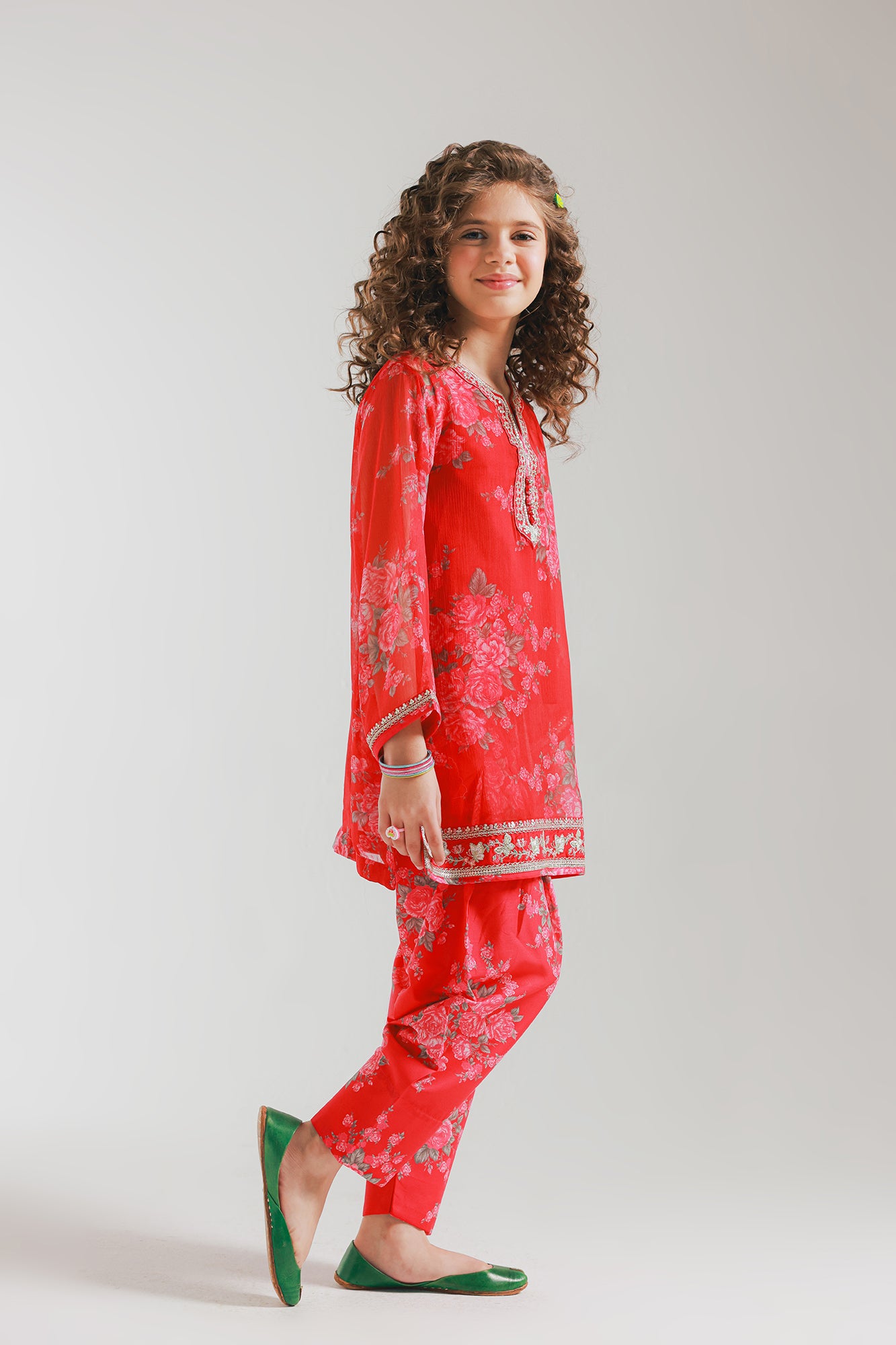 EMBROIDERED SUIT (E0657/404/416)