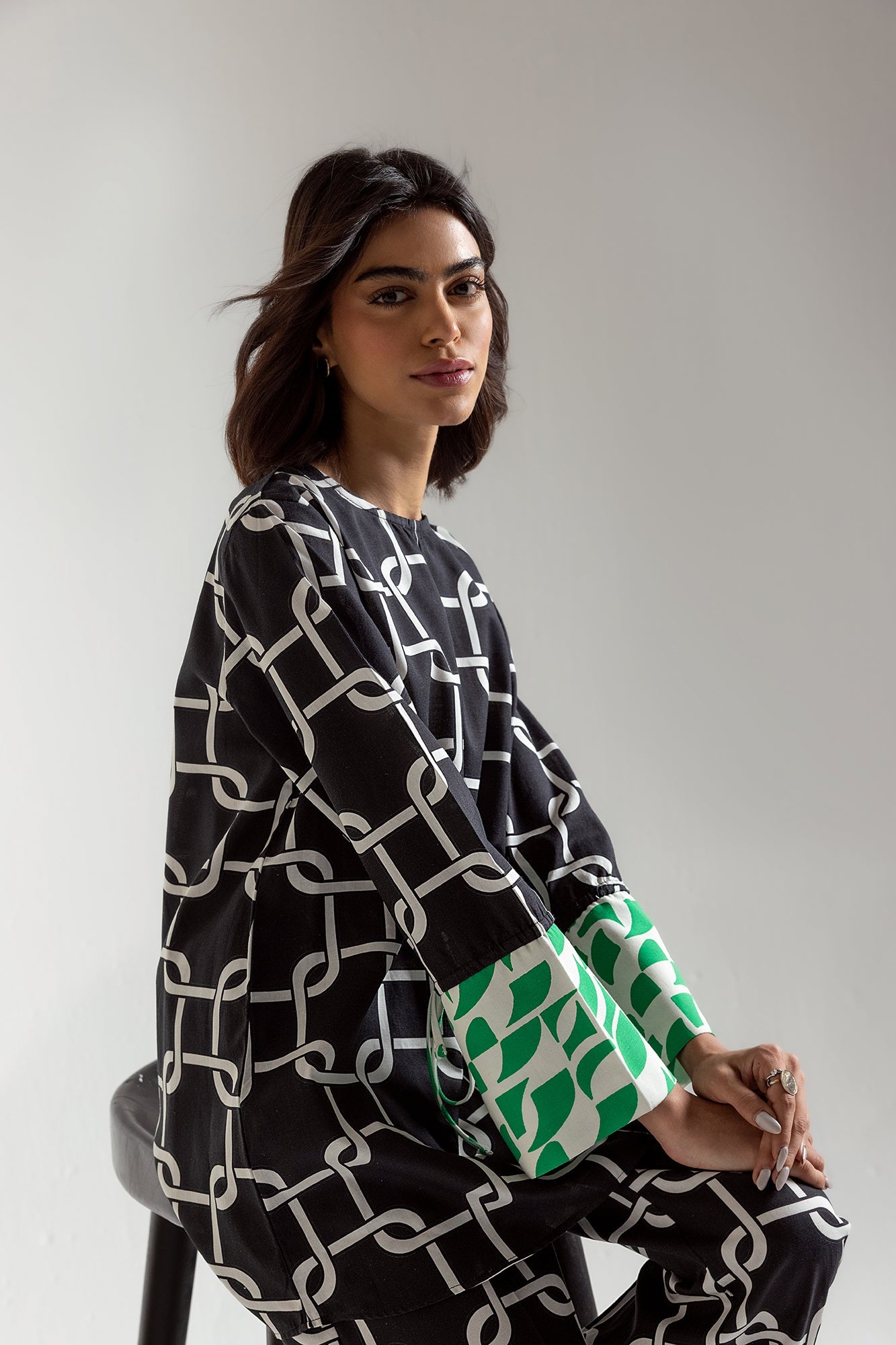 PRINTED SUIT (E116/901/0660)