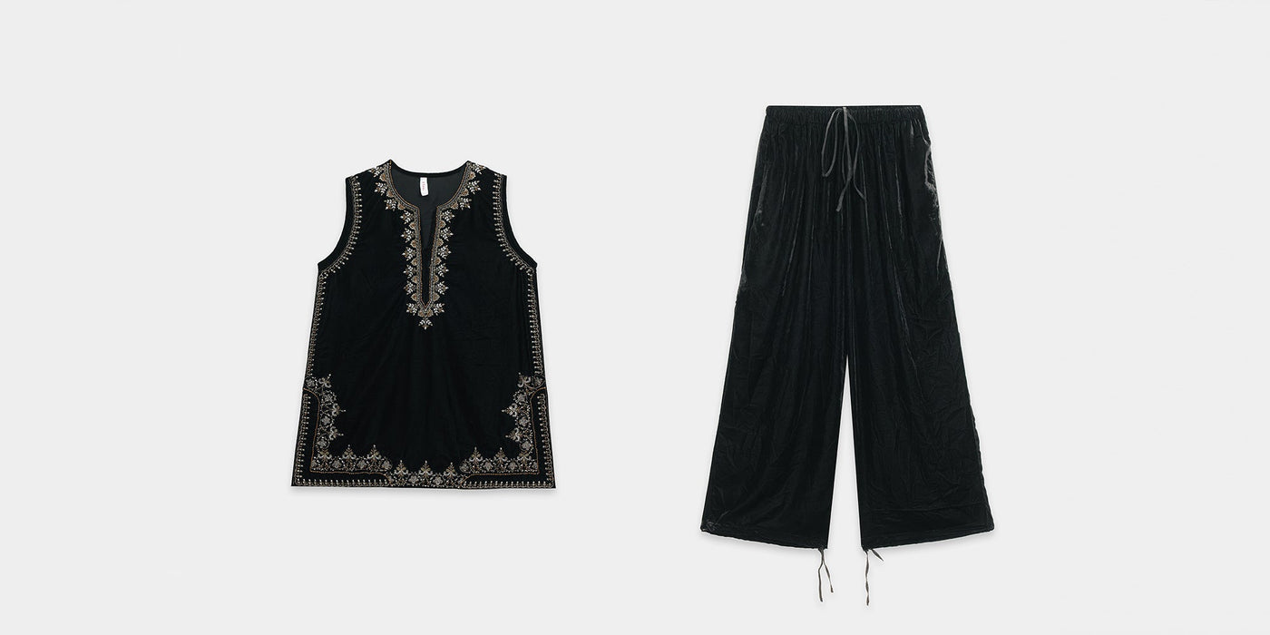 EMBROIDERED SUIT (E0663/119/902)