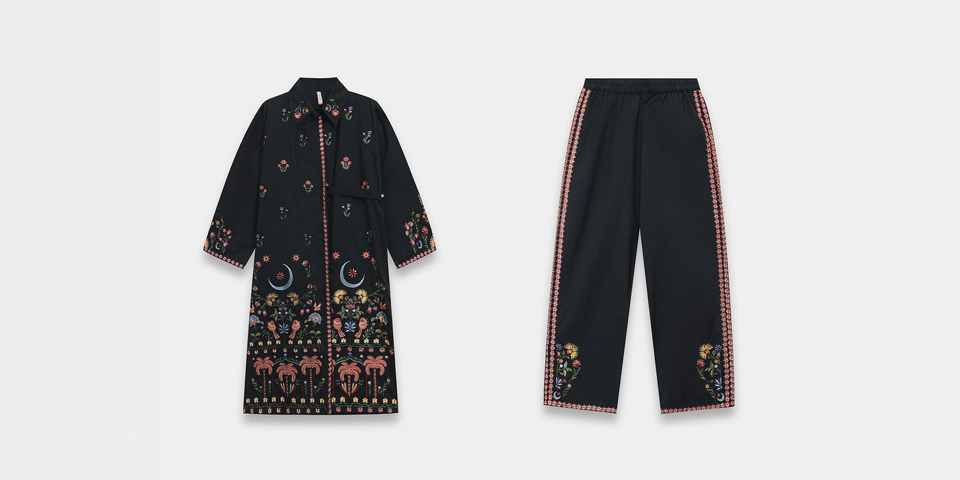 EMBROIDERED SUIT (E0705/119/902)