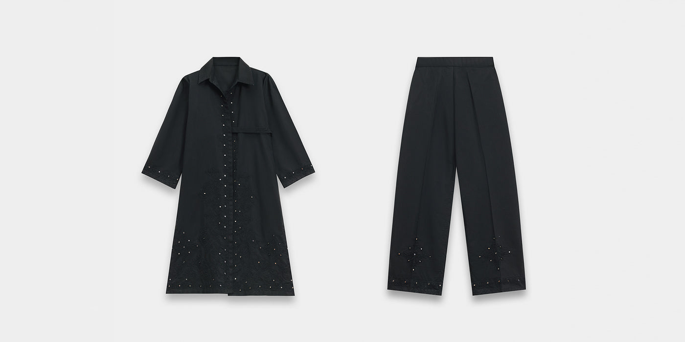 EMBROIDERED SUIT (E0729/119/310)