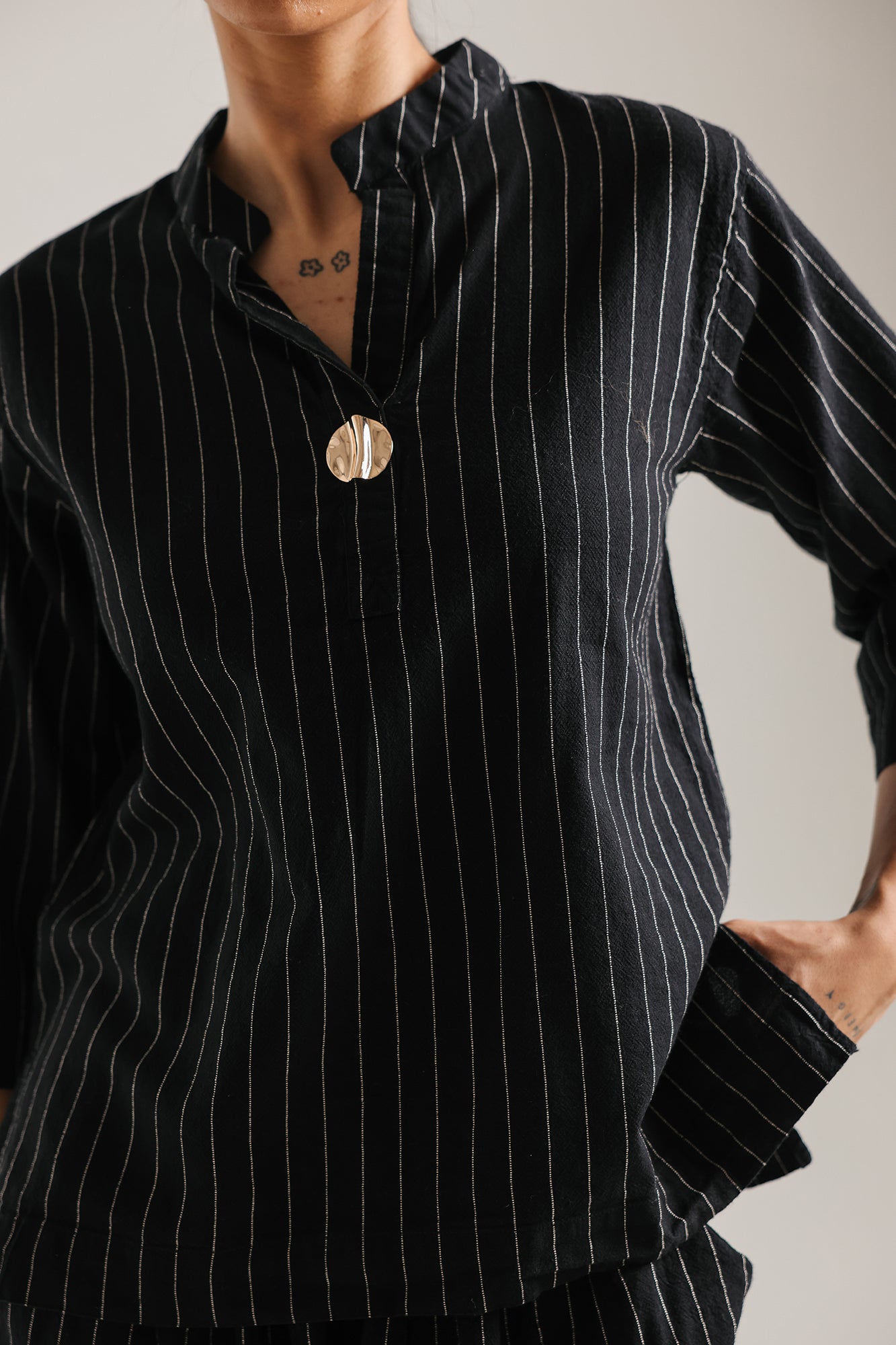 STRIPED SUIT (E0756/116/901)