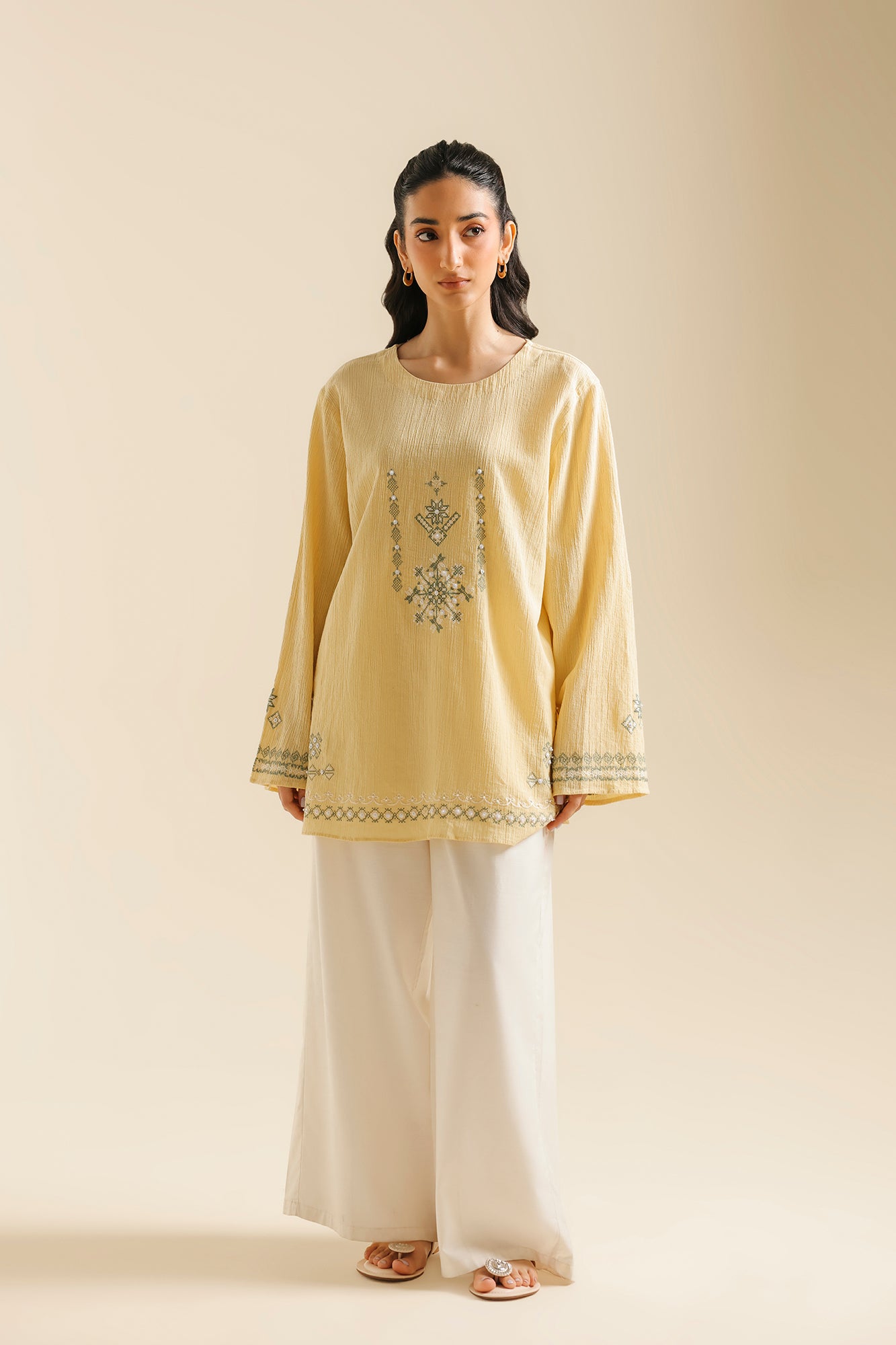 EMBROIDERED SHIRT (E0773/119/115)