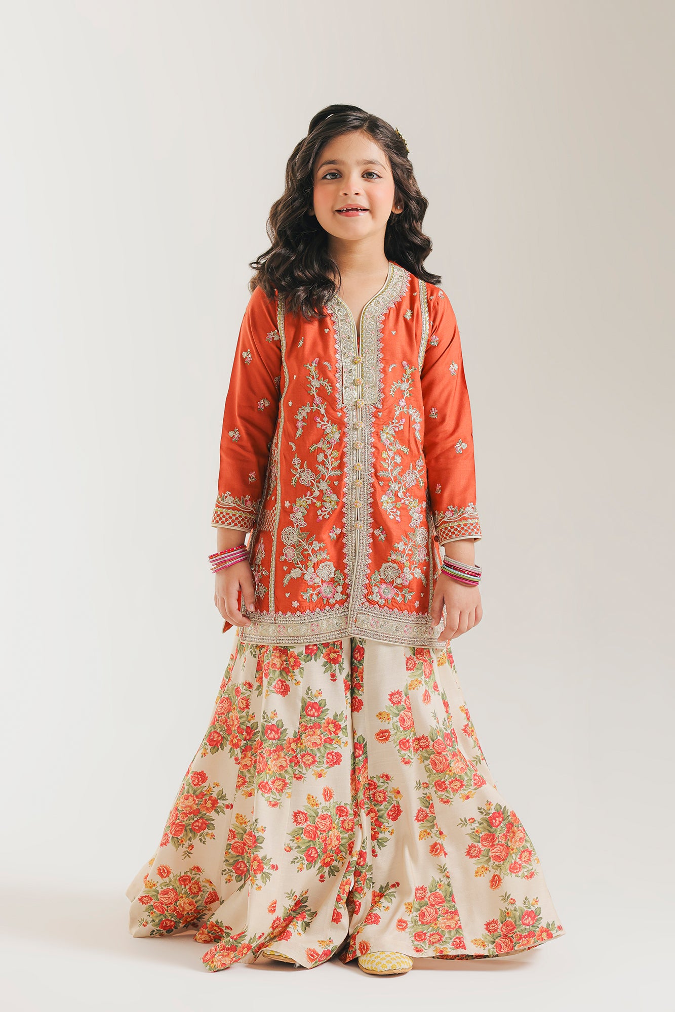 EMBROIDERED SUIT (E0805/404/211)