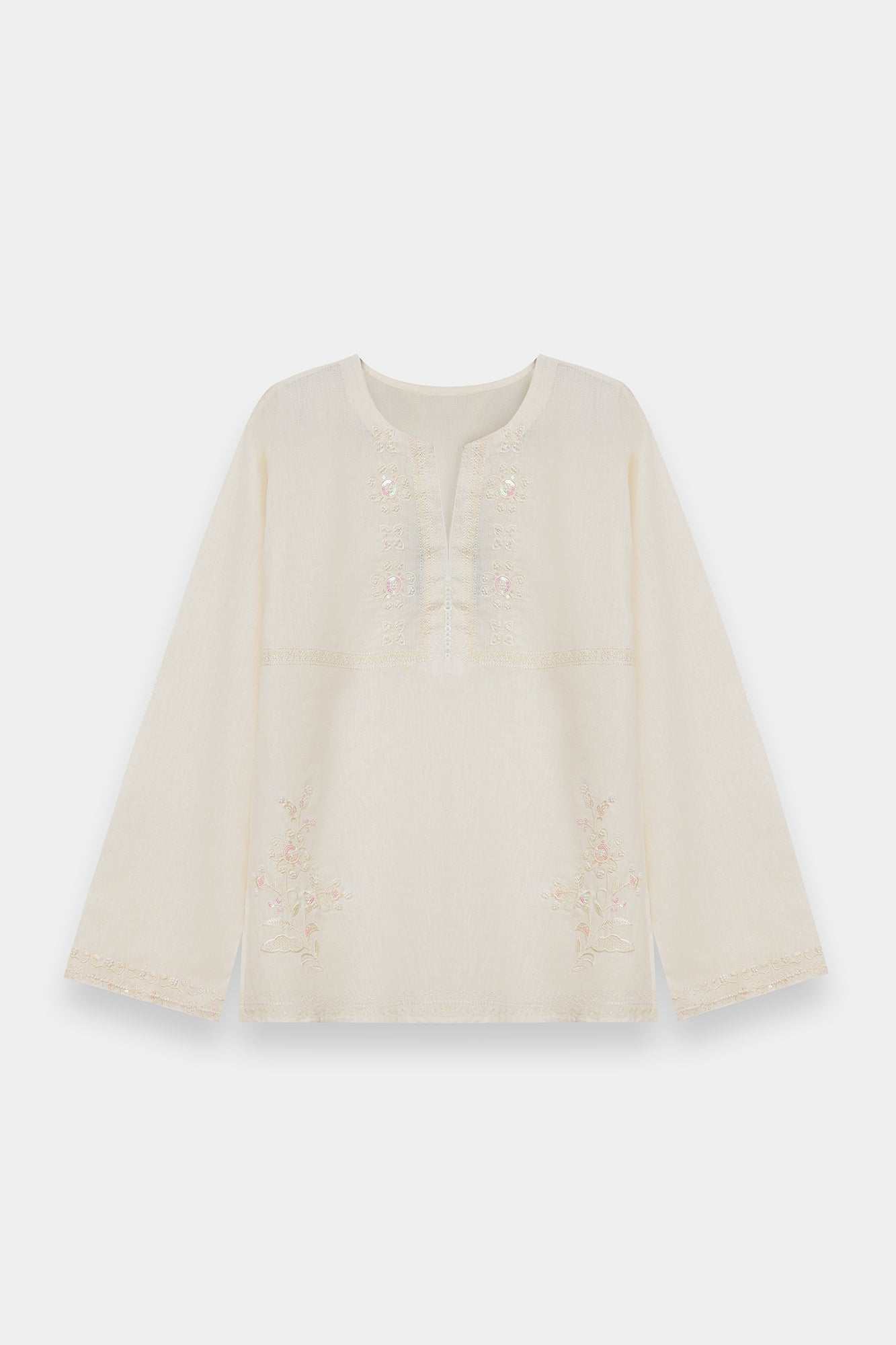 EMBROIDERED TOP (E0808/119/002)