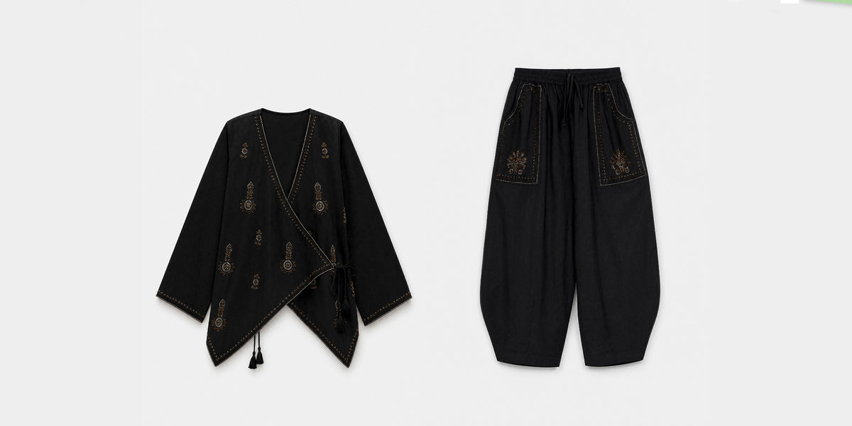 EMBROIDERED SUIT (E0830/119/902)