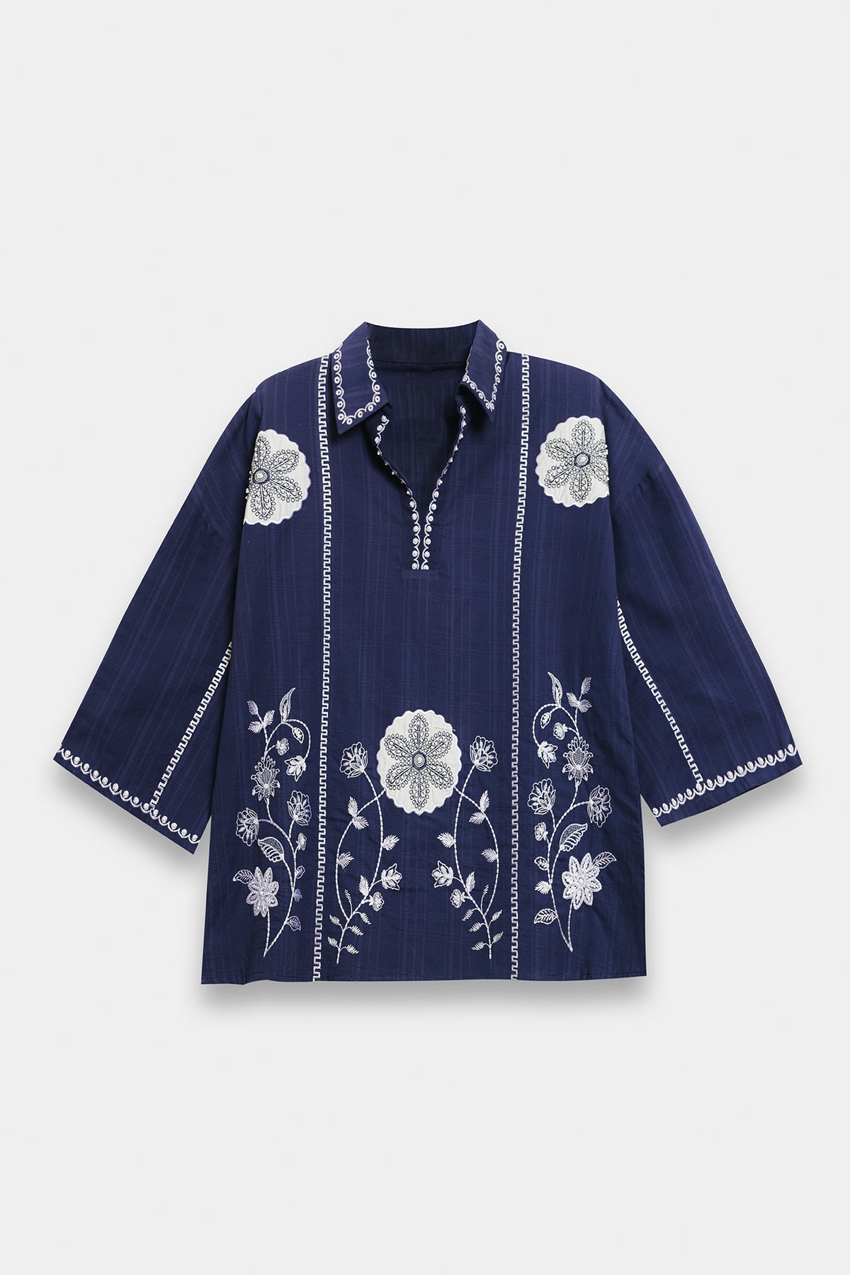 EMBROIDERED TOP (E0835/119/619)