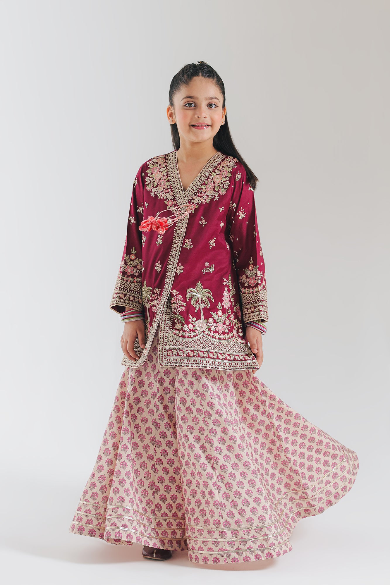 EMBROIDERED SUIT (E0839/404/404)