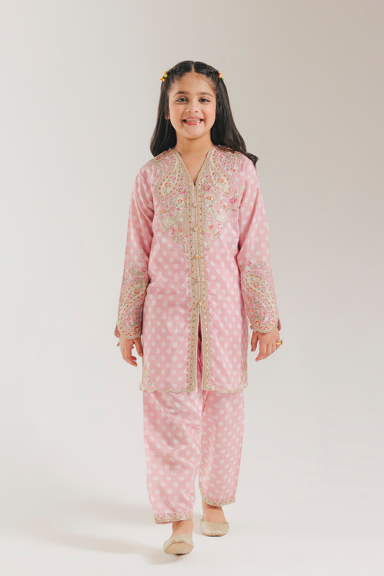 EMBROIDERED SUIT (E0907/404/316 E0907/304/316)