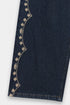 EMBROIDERED JEANS (E1027/101/622)
