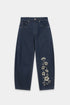 EMBROIDERED JEANS (E1028/101/622)