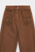 EMBROIDERED JEANS (E1058/101/821)
