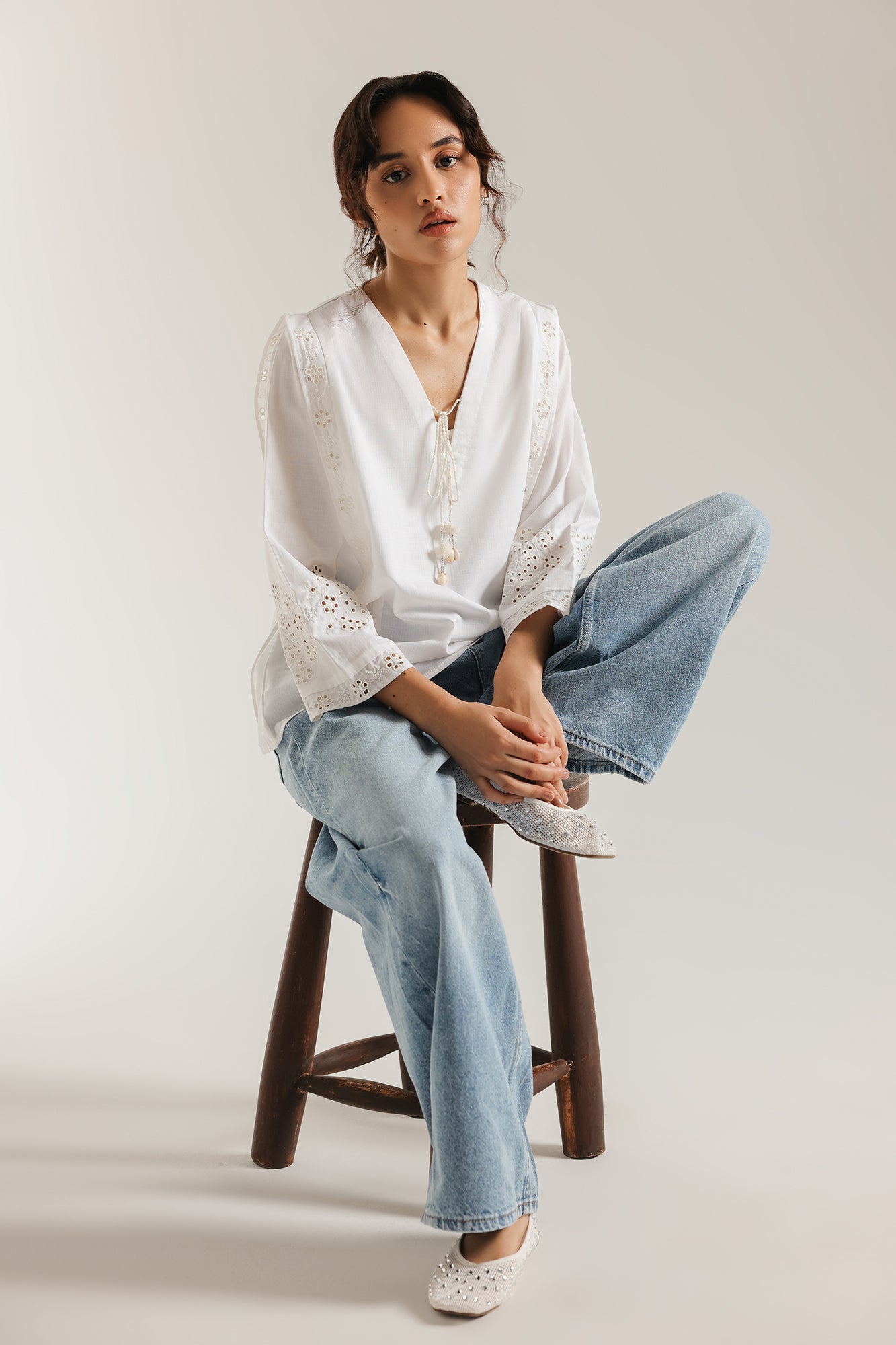 EMBROIDERED SHIRT (E1108/101/001)