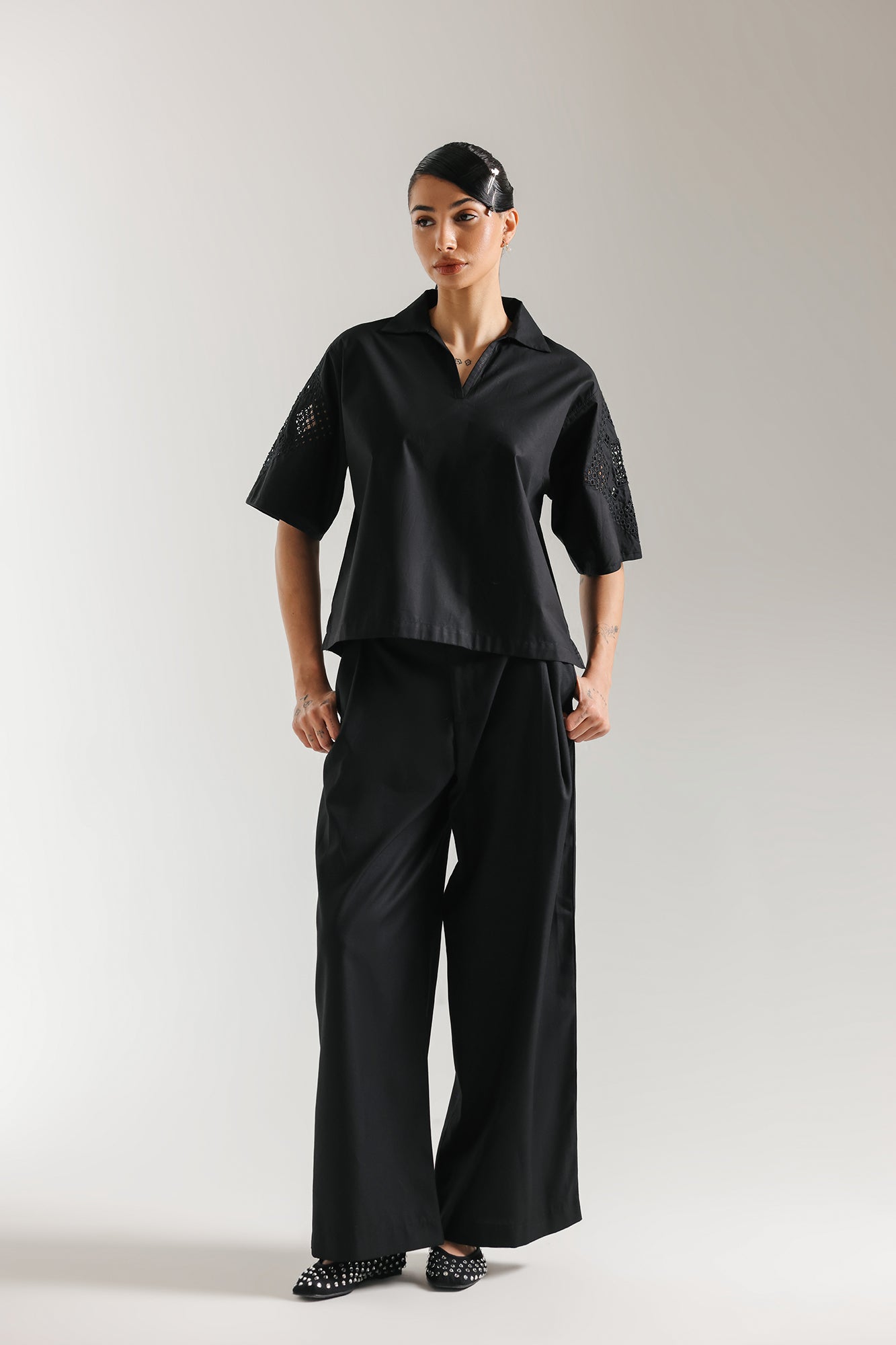 EMBROIDERED TOP (E1117/101/902)