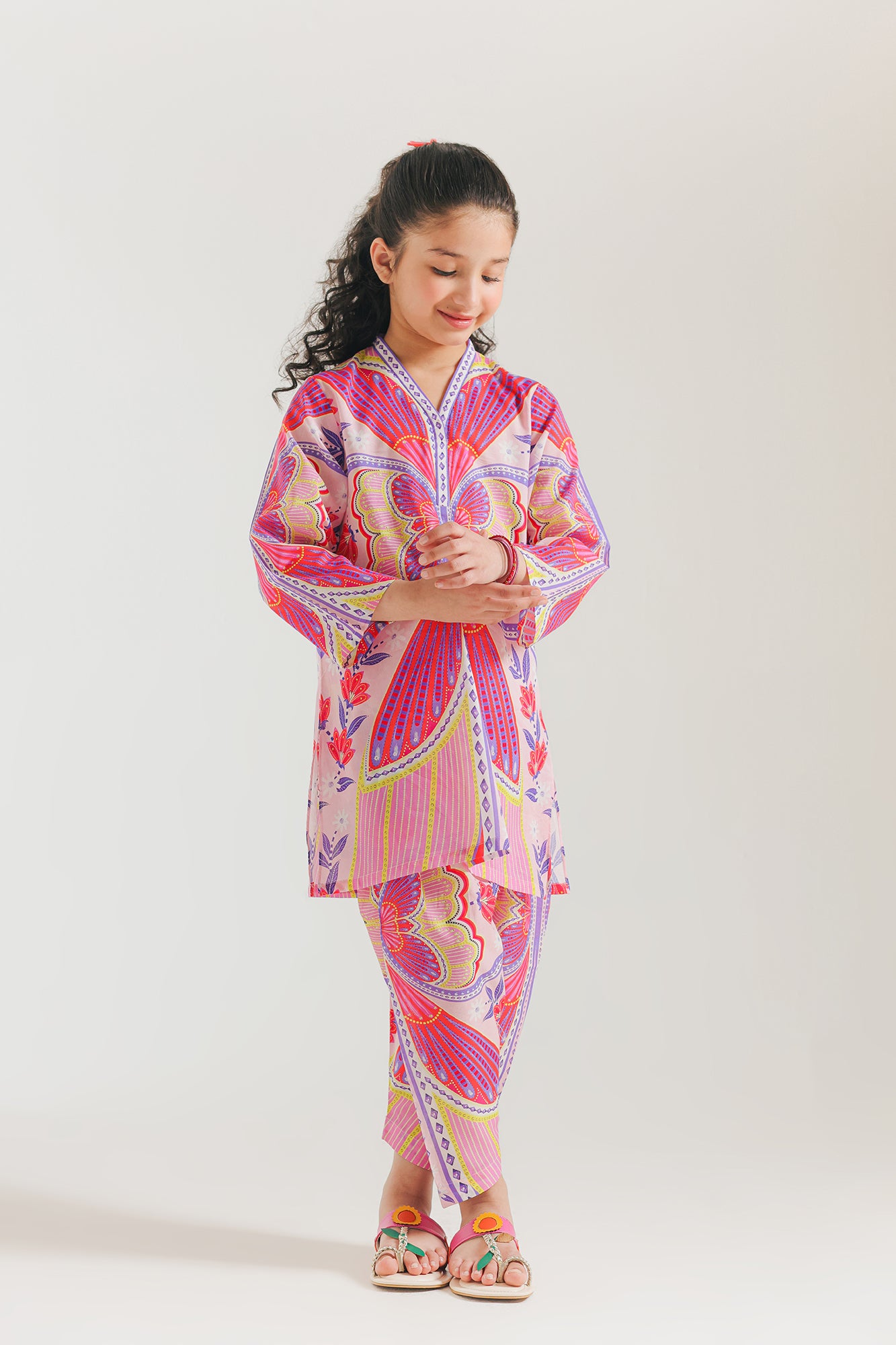 PRINTED SUIT (E1121/402/401)
