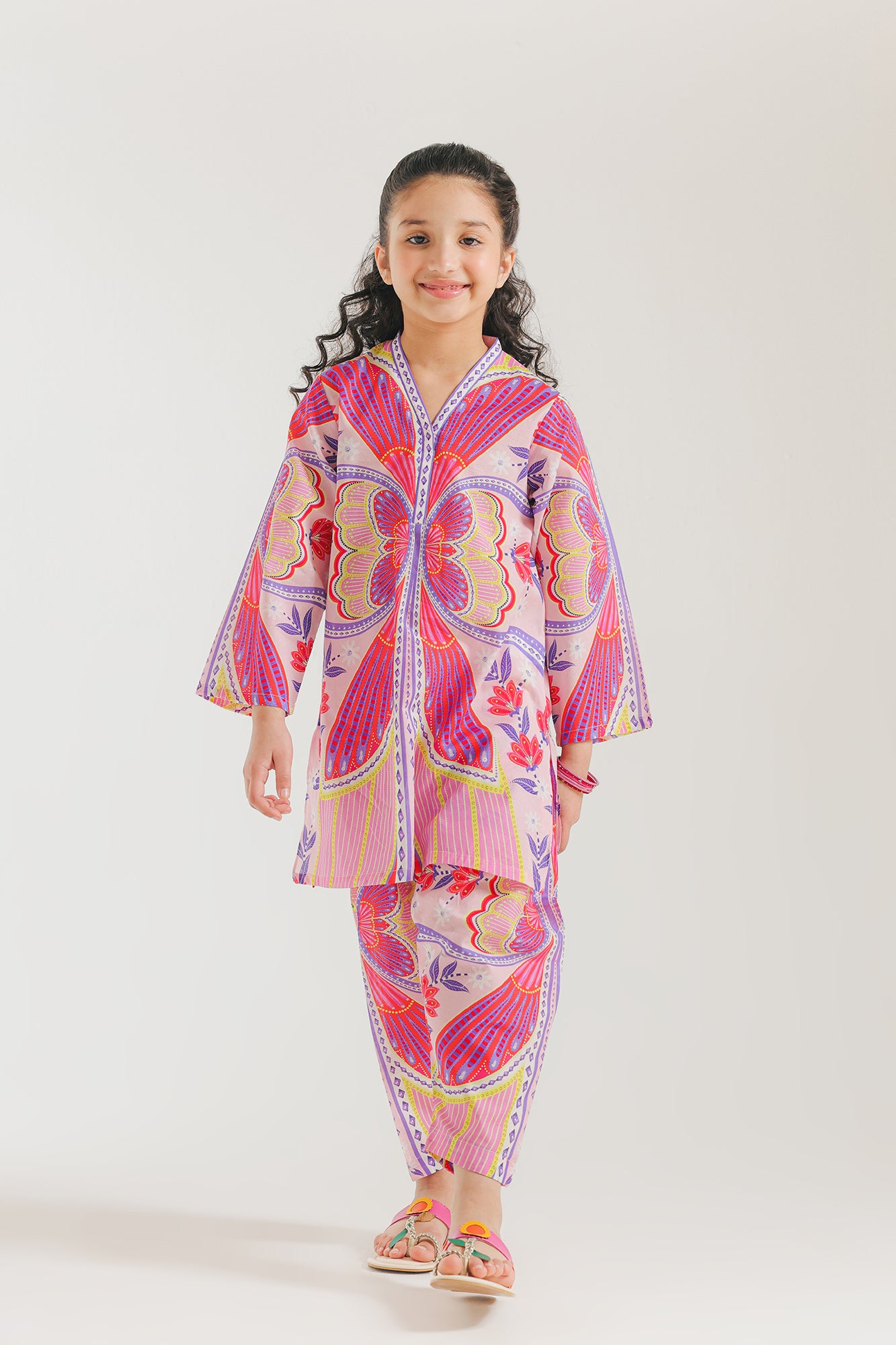 PRINTED SUIT (E1121/402/401)