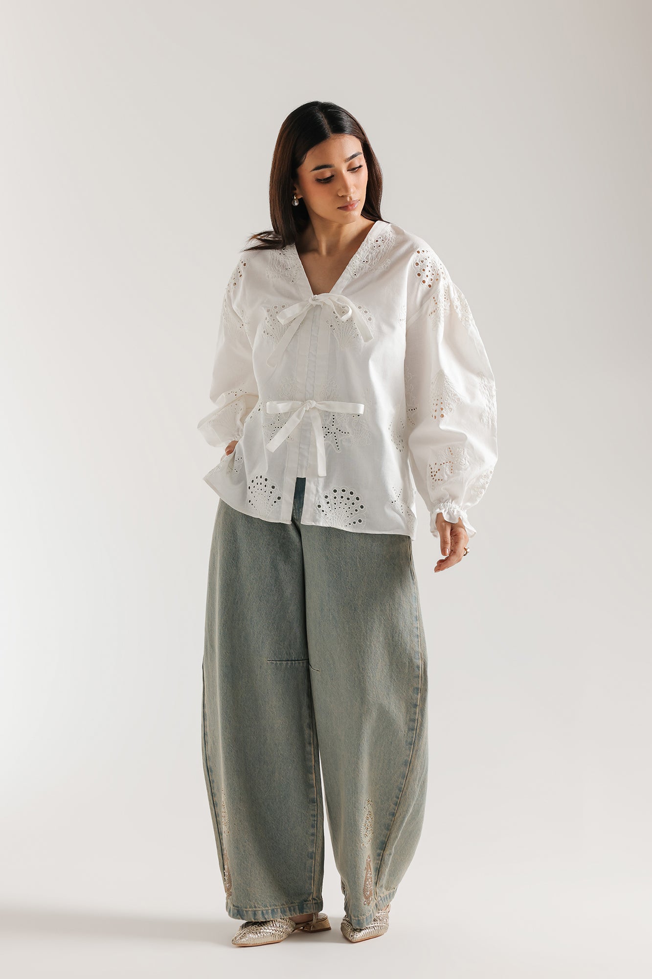 EMBROIDERED SHIRT (E1135/101/001)