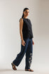 EMBROIDERED WAIST COAT (E1142/101/902)