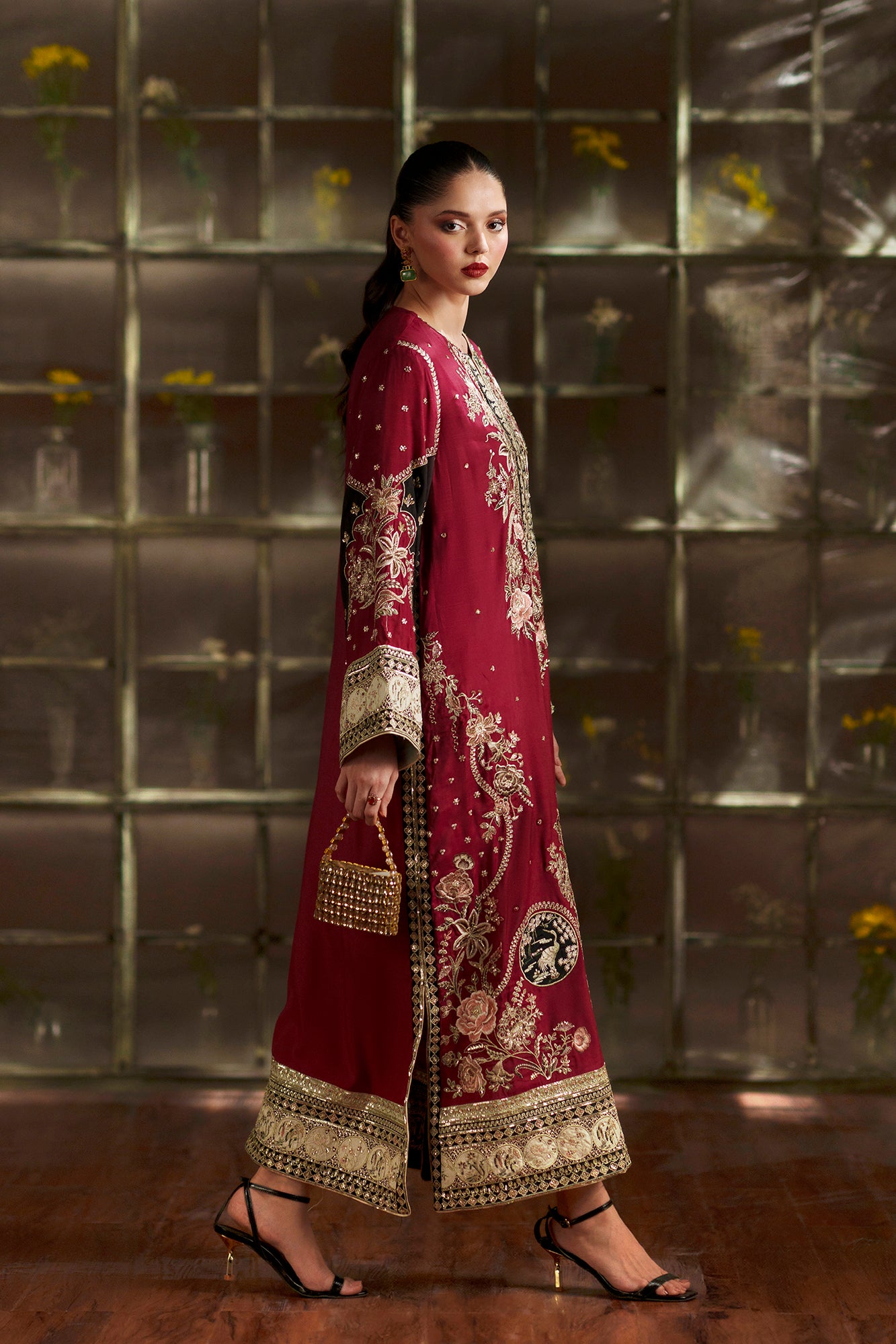 EMBROIDERED KAFTAN (E1149/104/418)