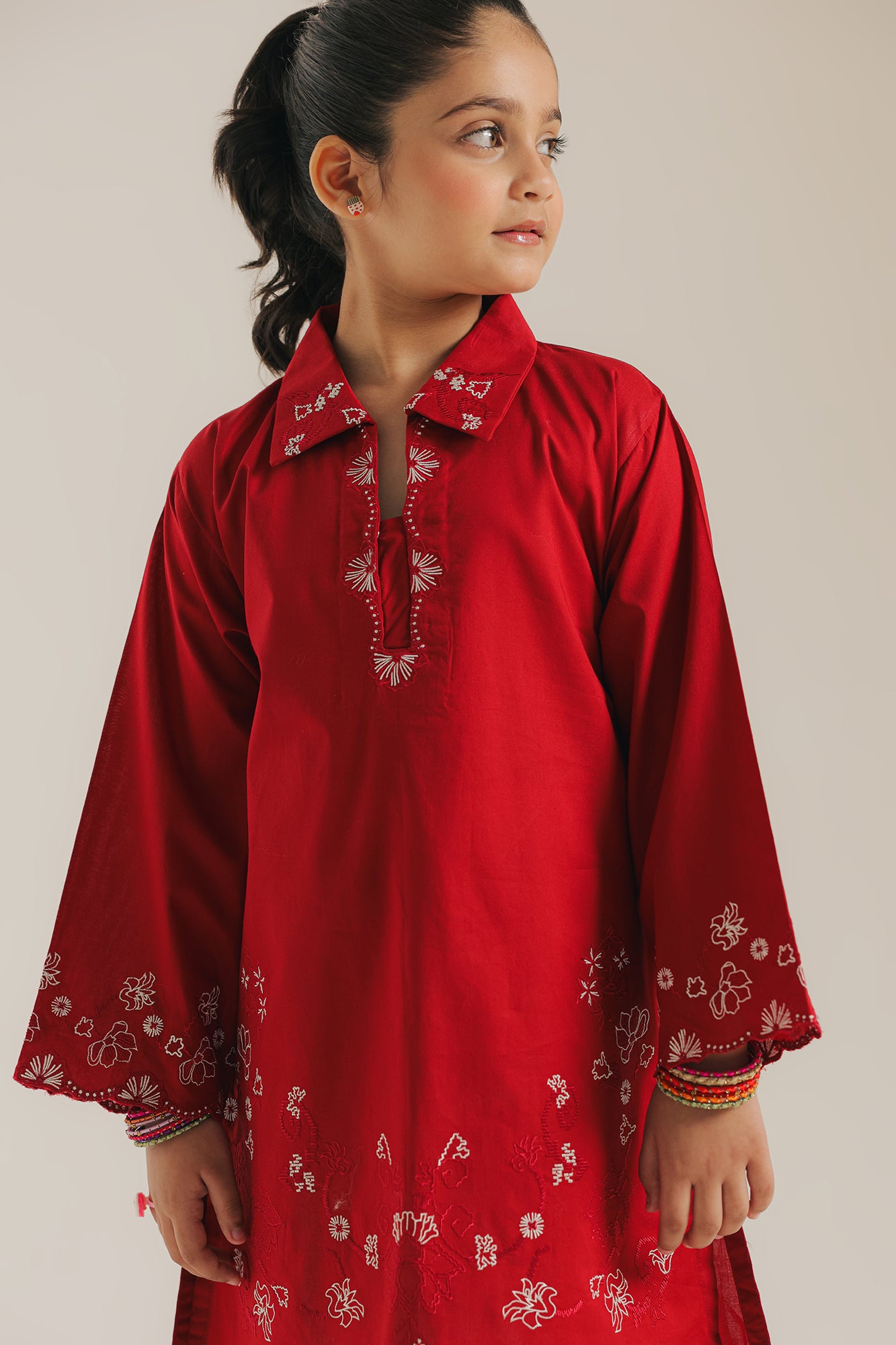 EMBROIDERED SUIT (E1609/402/305 E1609/302/305)