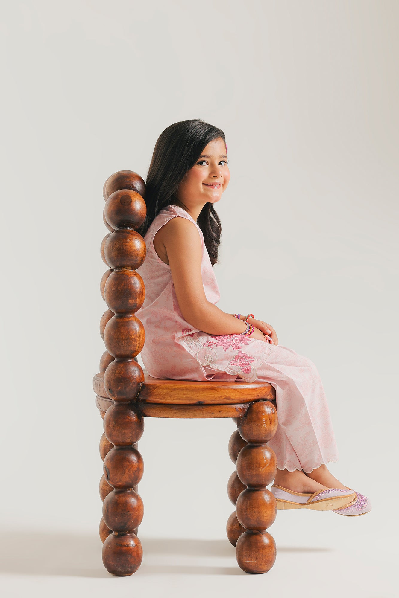 EMBROIDERED SUIT (E1614/402/329 E1614/302/329)