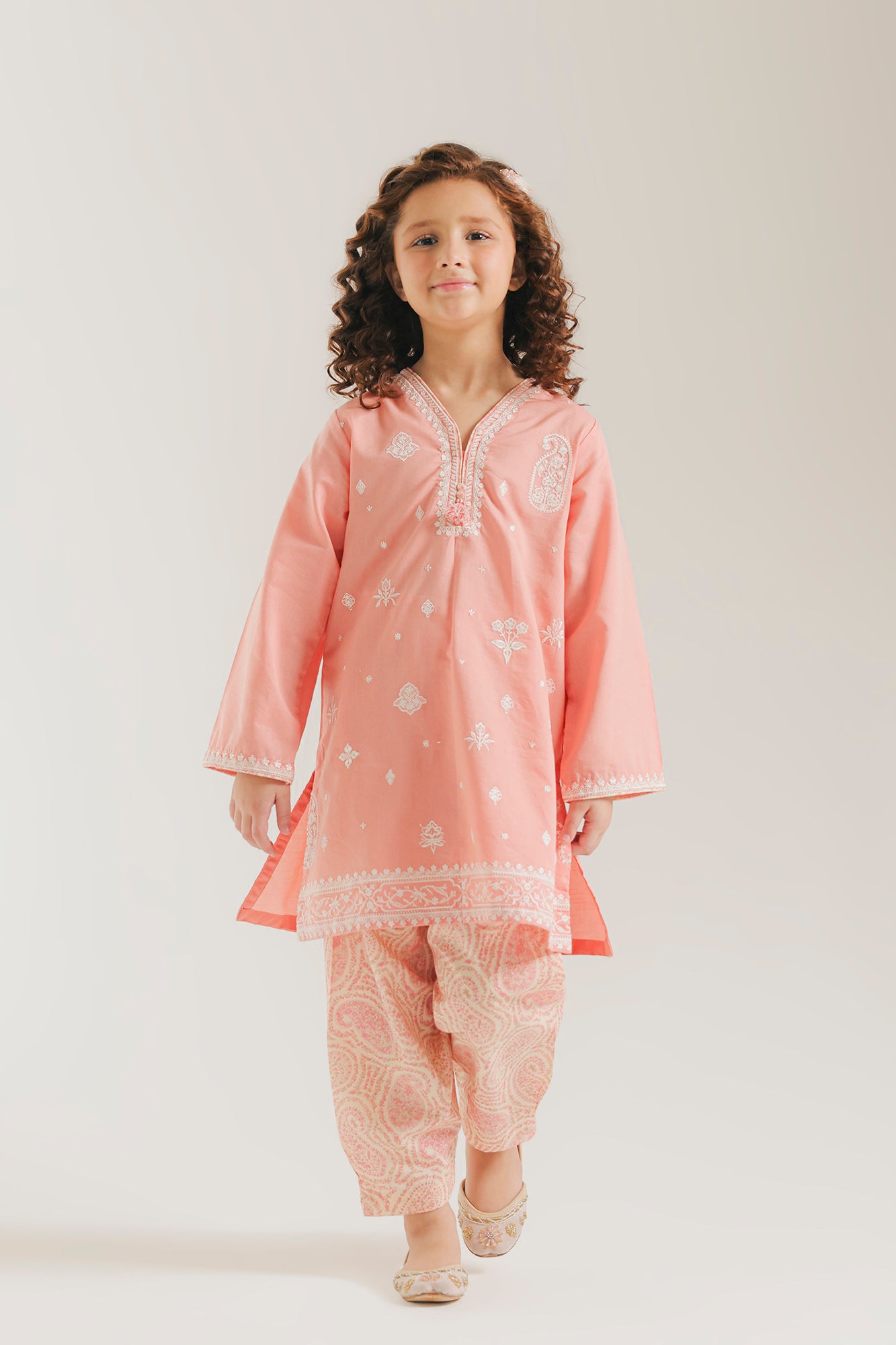 EMBROIDERED SUIT (E1619/402/326 E1619/302/326)