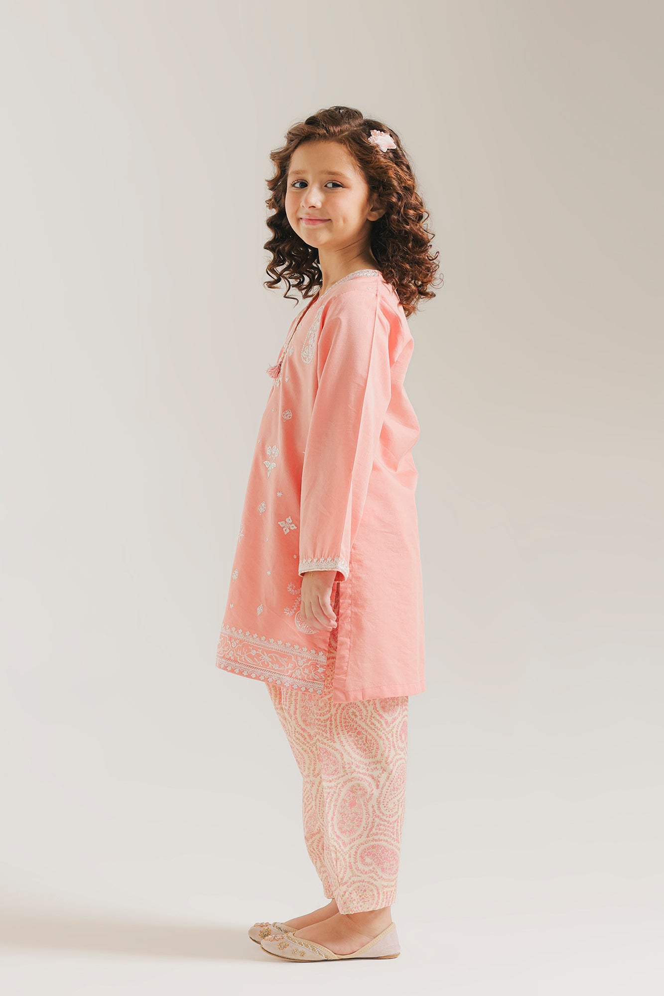 EMBROIDERED SUIT (E1619/402/326 E1619/302/326)