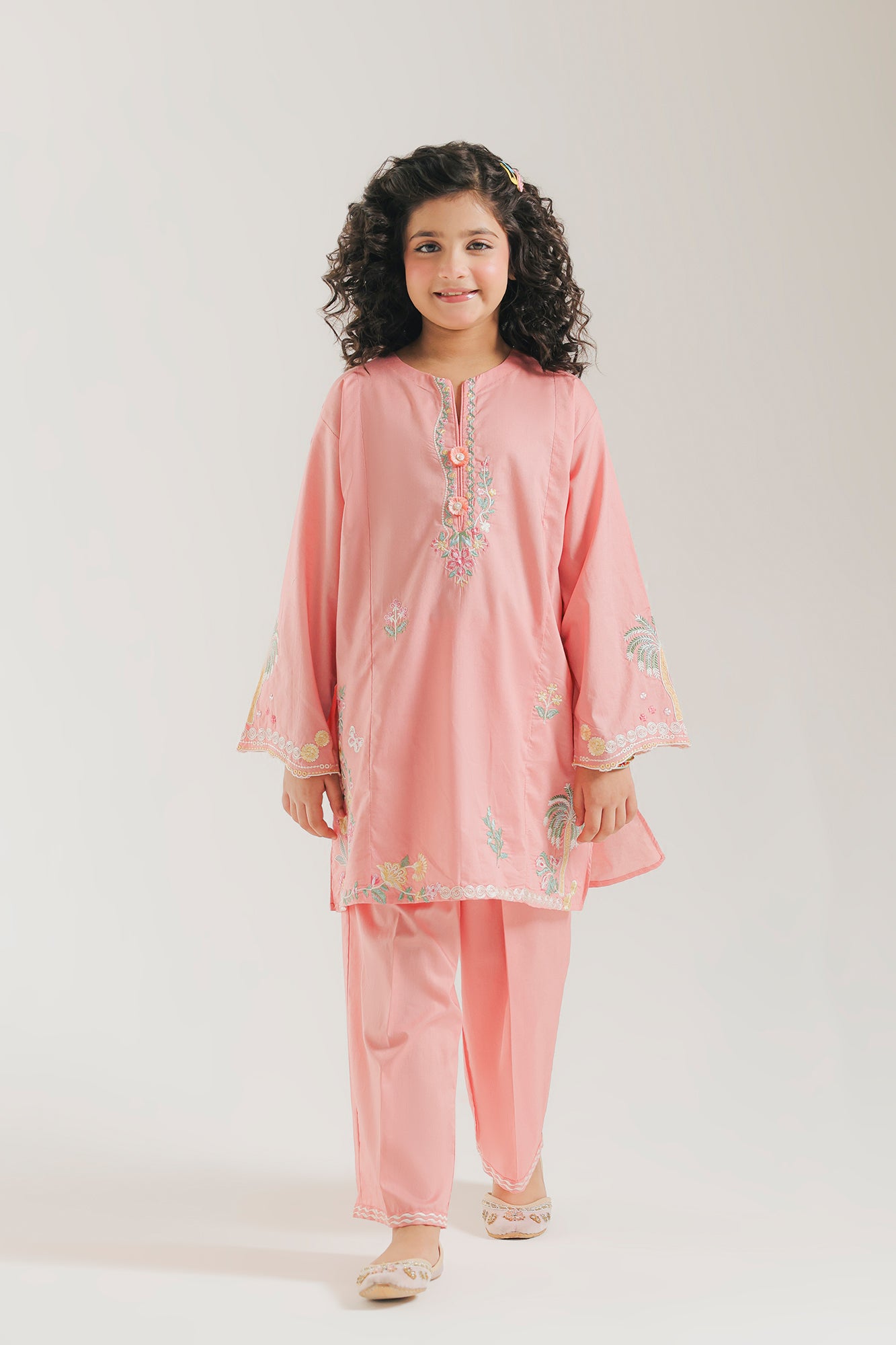 EMBROIDERED SUIT (E1623/402/327 E1623/302/327)