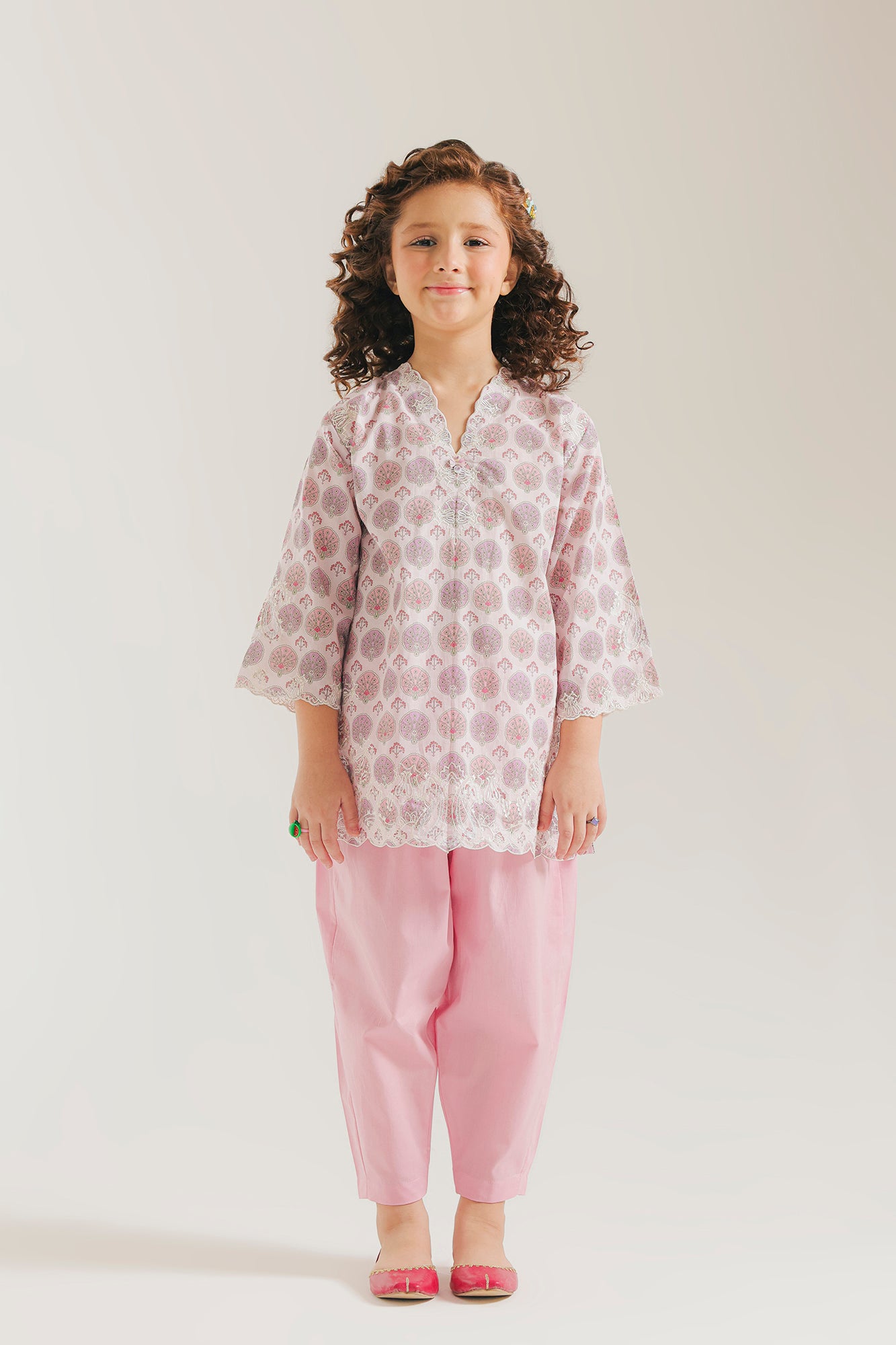 EMBROIDERED SUIT (E1630/402/426 E1630/302/426)