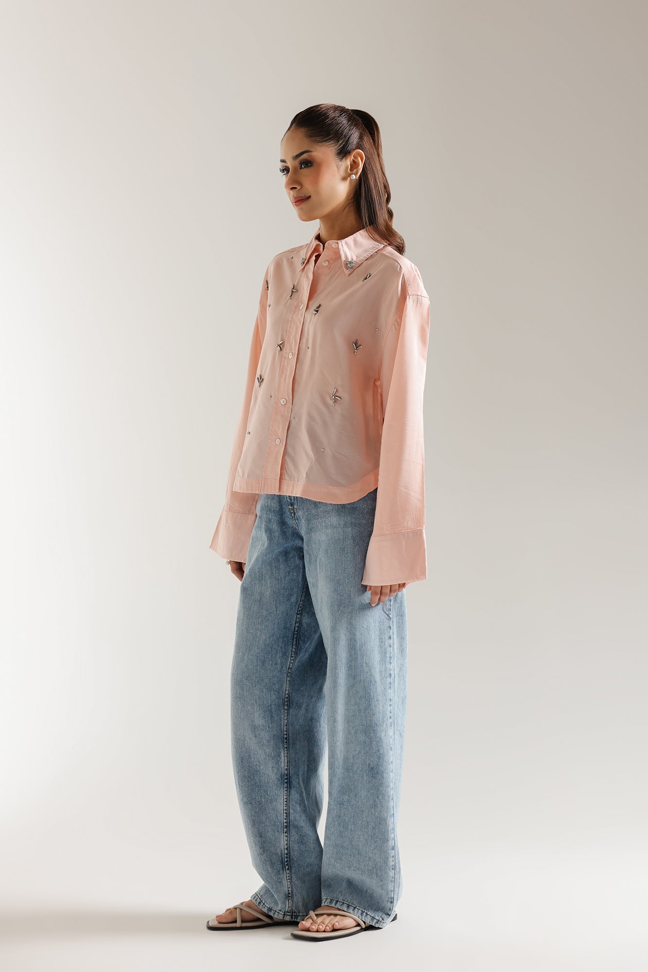 EMBELLISHED SHIRT (E2497/108/316)