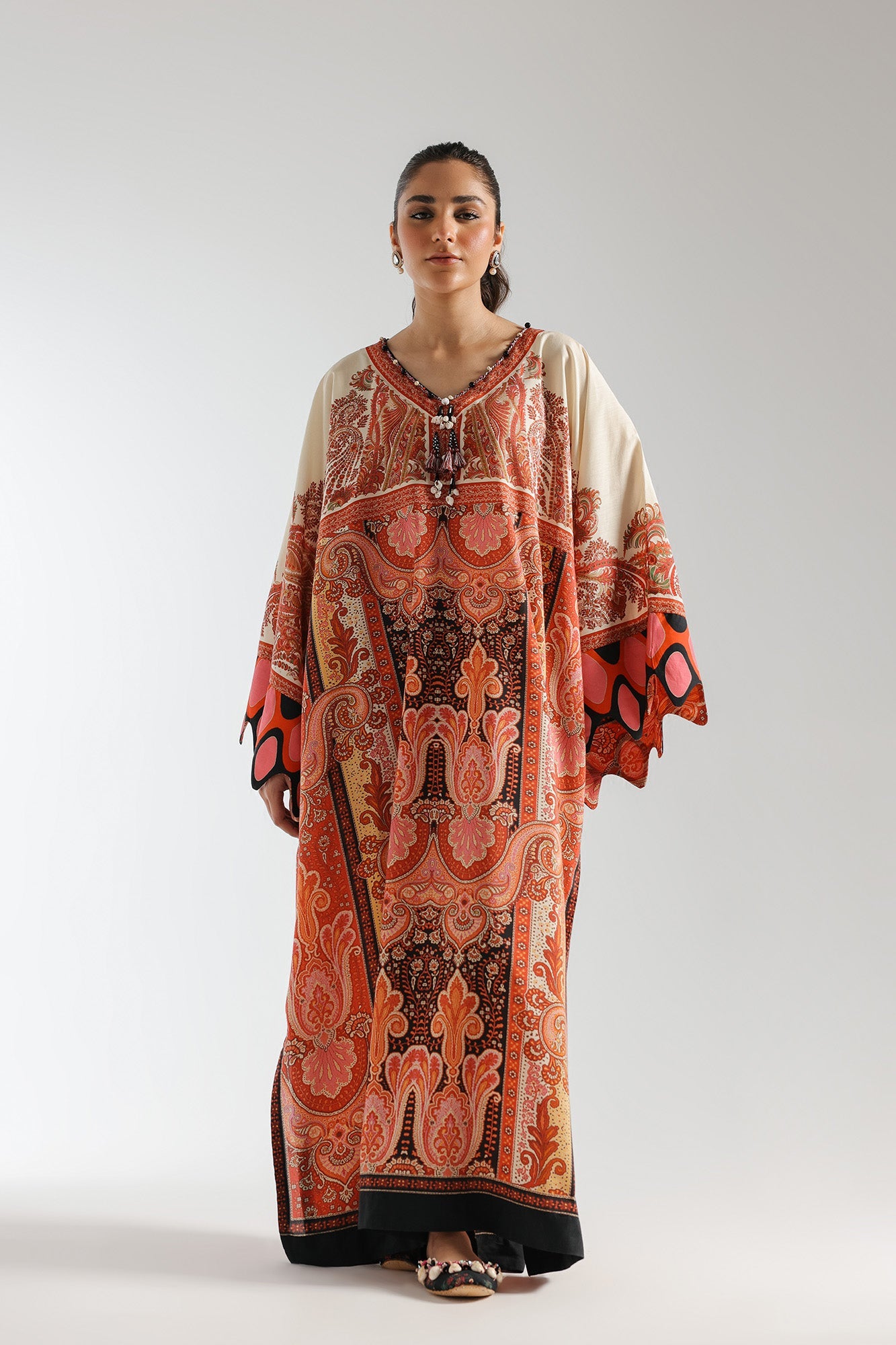 PRINTED KAFTAN (E3000/103/307)