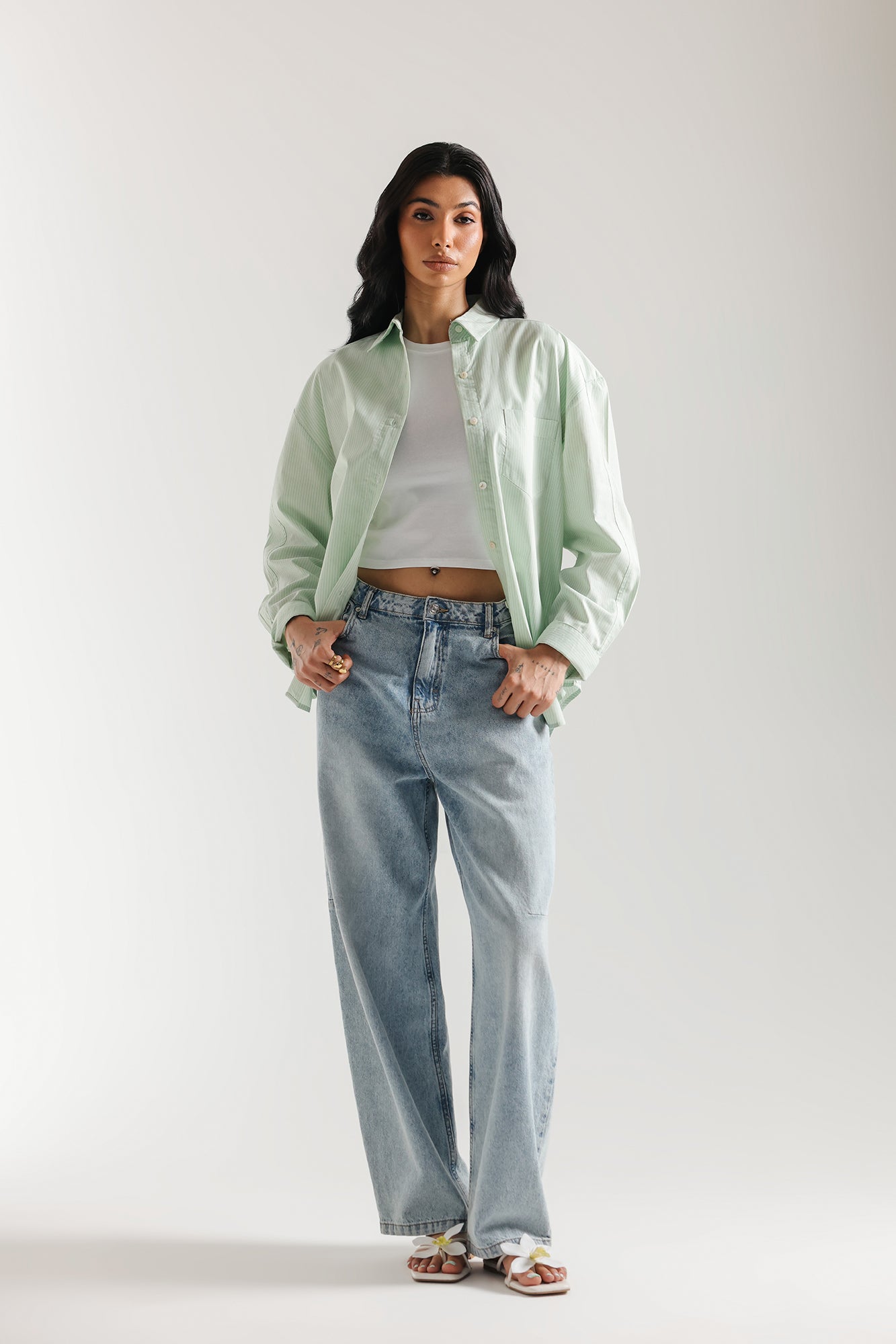 BUTTON DOWN SHIRT (E3411/108/130)