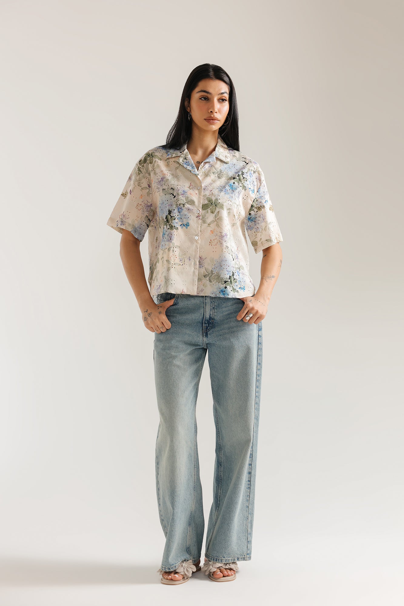 EMBROIDERED SHIRT (E3418/108/005)