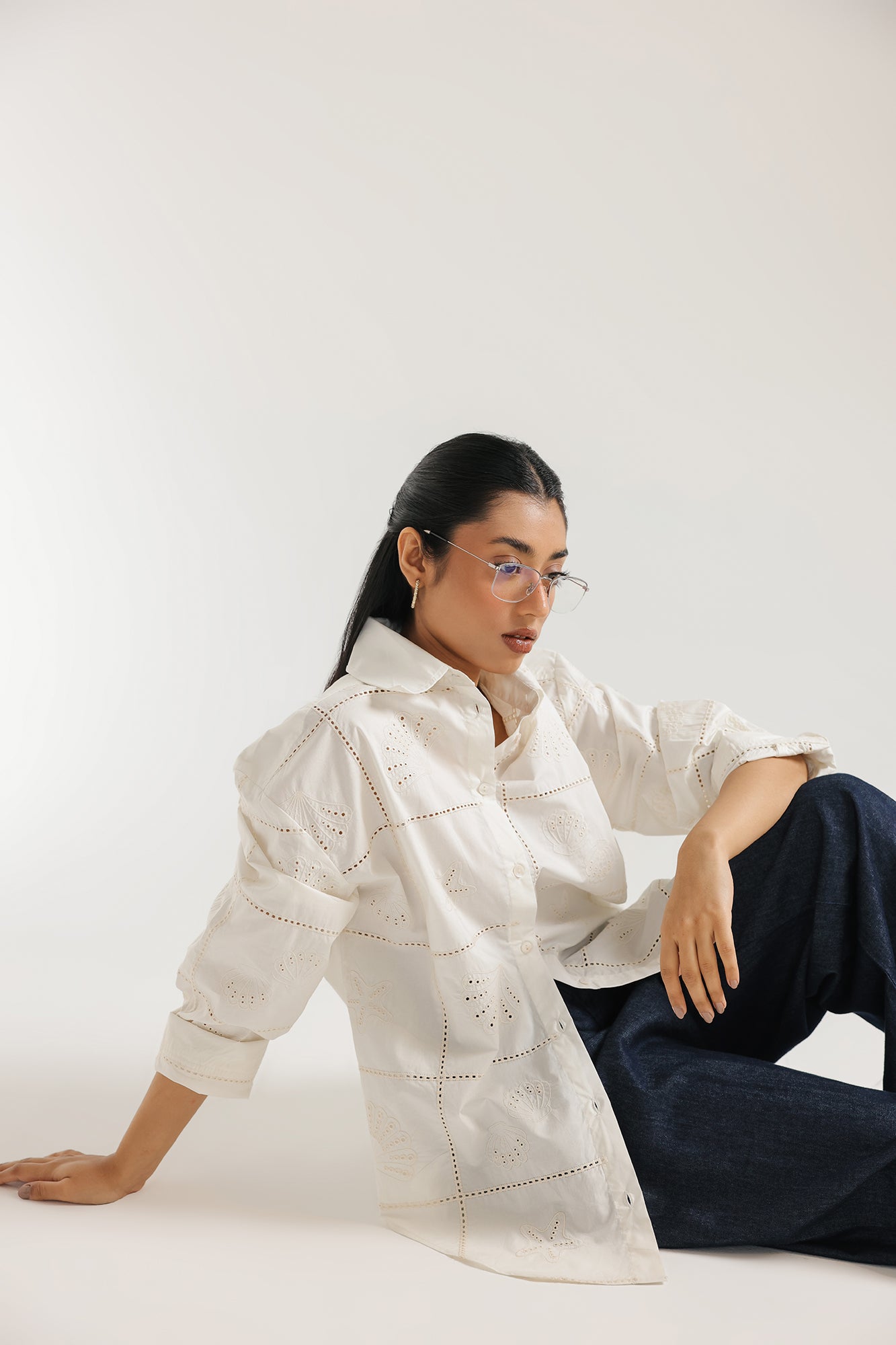 EMBROIDERED SHIRT (E3428/108/001)