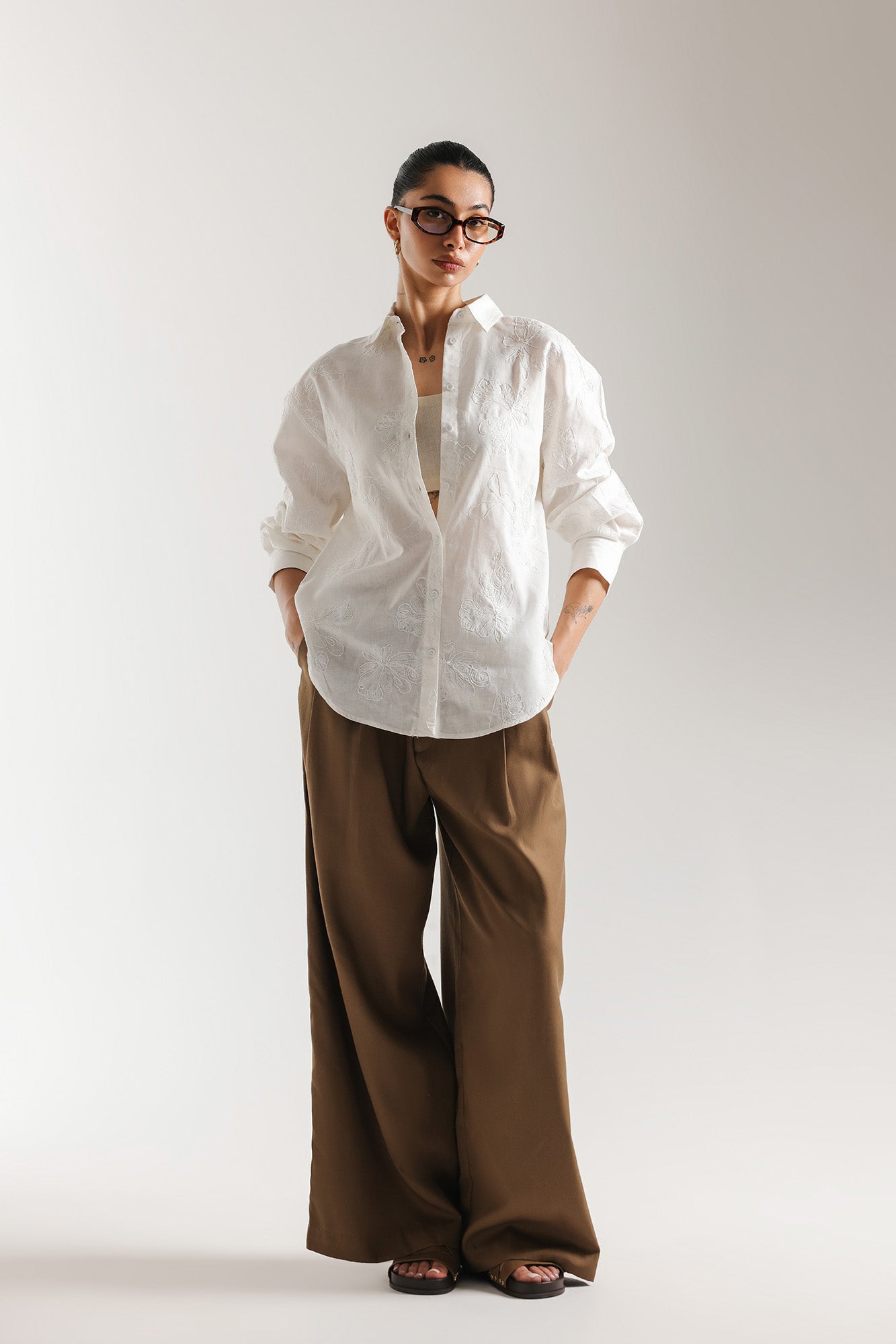 EMBROIDERED SHIRT (E3433/108/001)