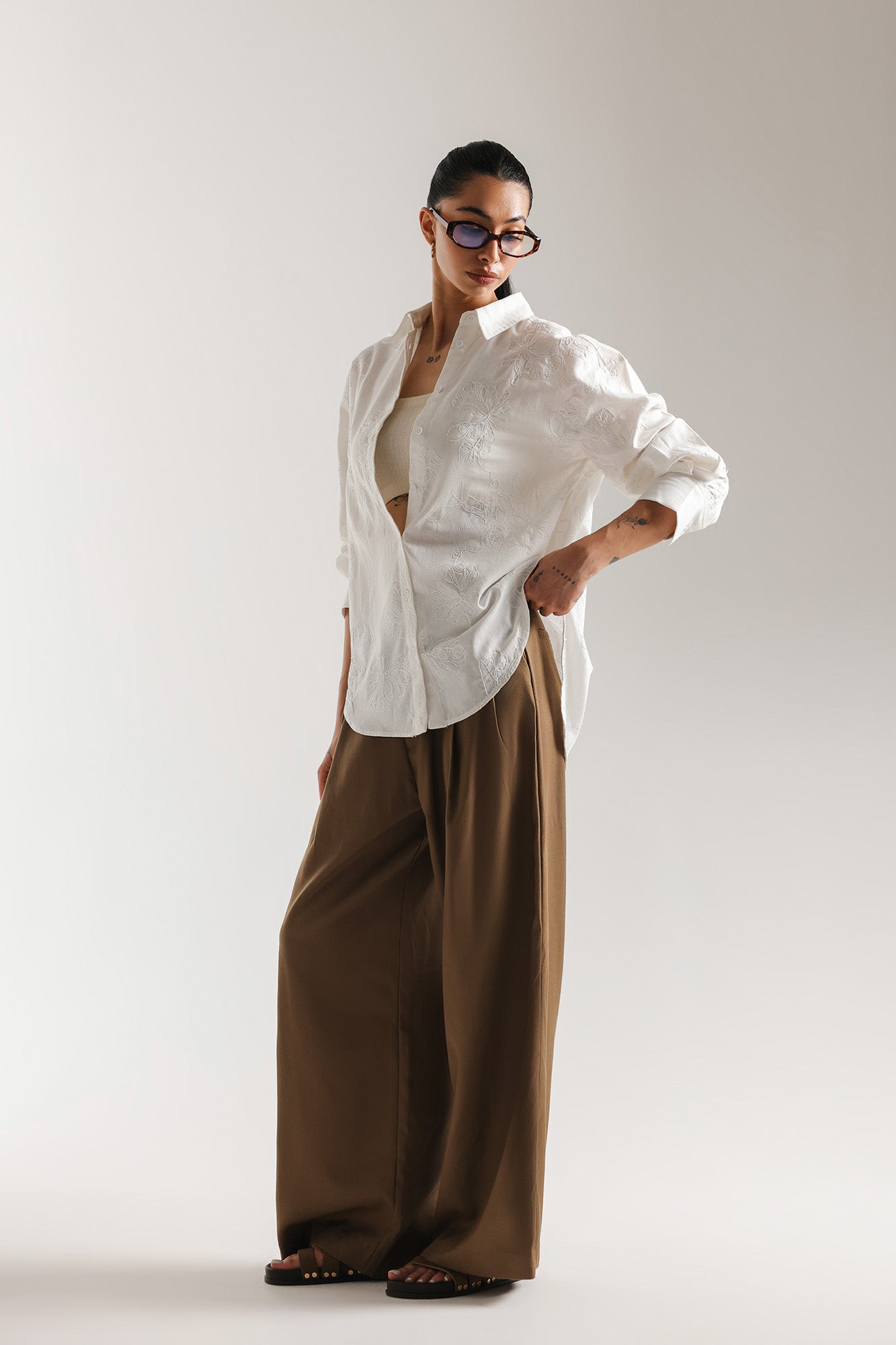 EMBROIDERED SHIRT (E3433/108/001)