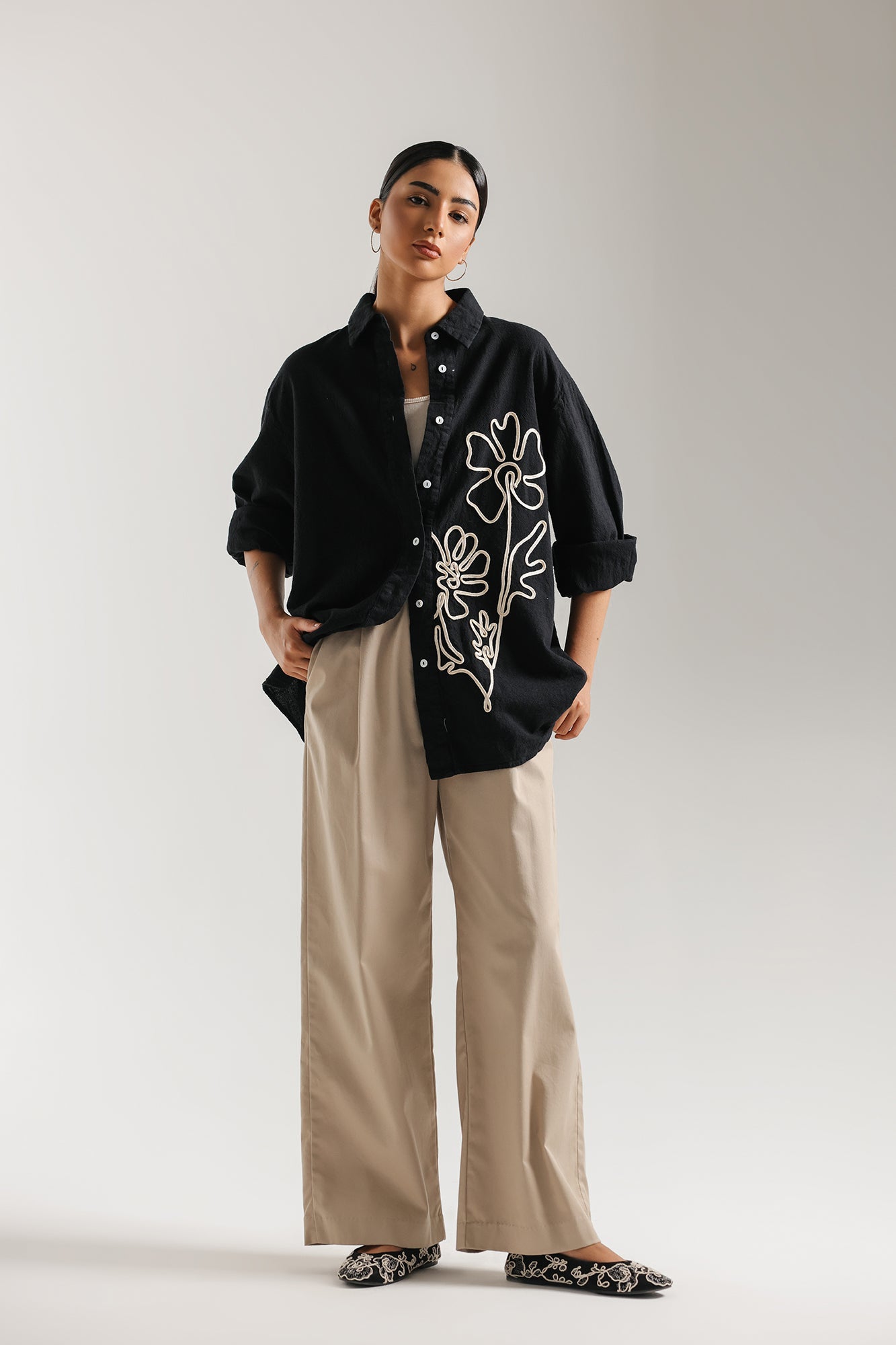 EMBROIDERED SHIRT (E3460/108/901)