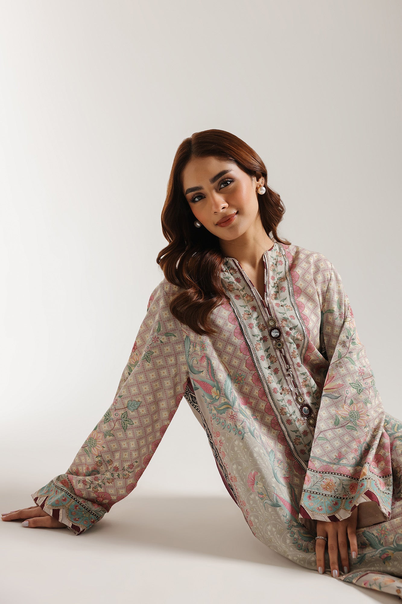 PRINTED KAFTAN (E3495/103/330)